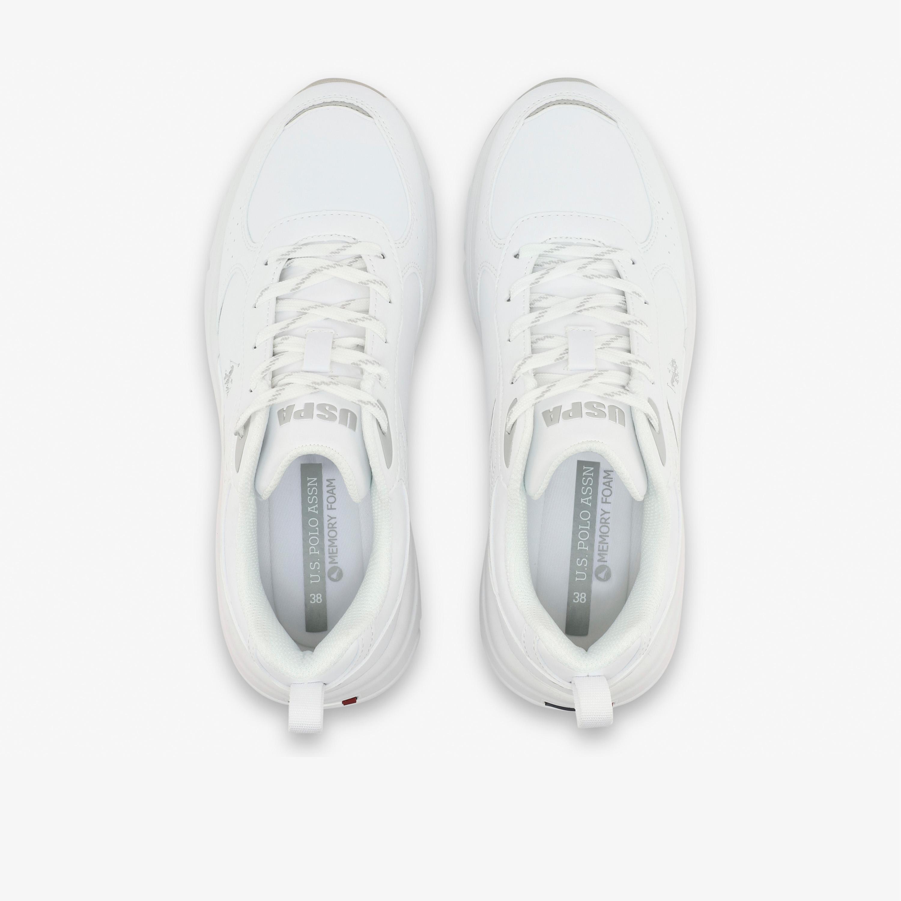 U.S. Polo Assn Women's Lace-Up Chunky Low Ankle Sneakers | ROX-GLB-6FX-women-shoes-sneakers-image-4