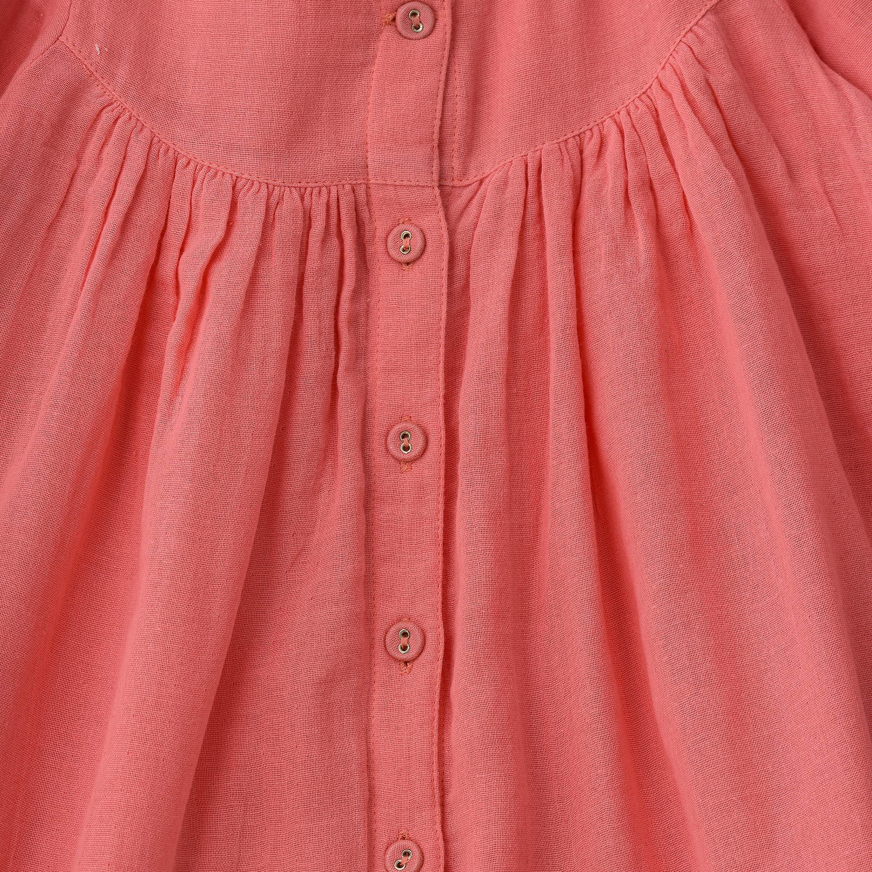 UniqKidz Solid Long Sleeves Dress-girls-clothing-dressesandjumpsuits-image-3
