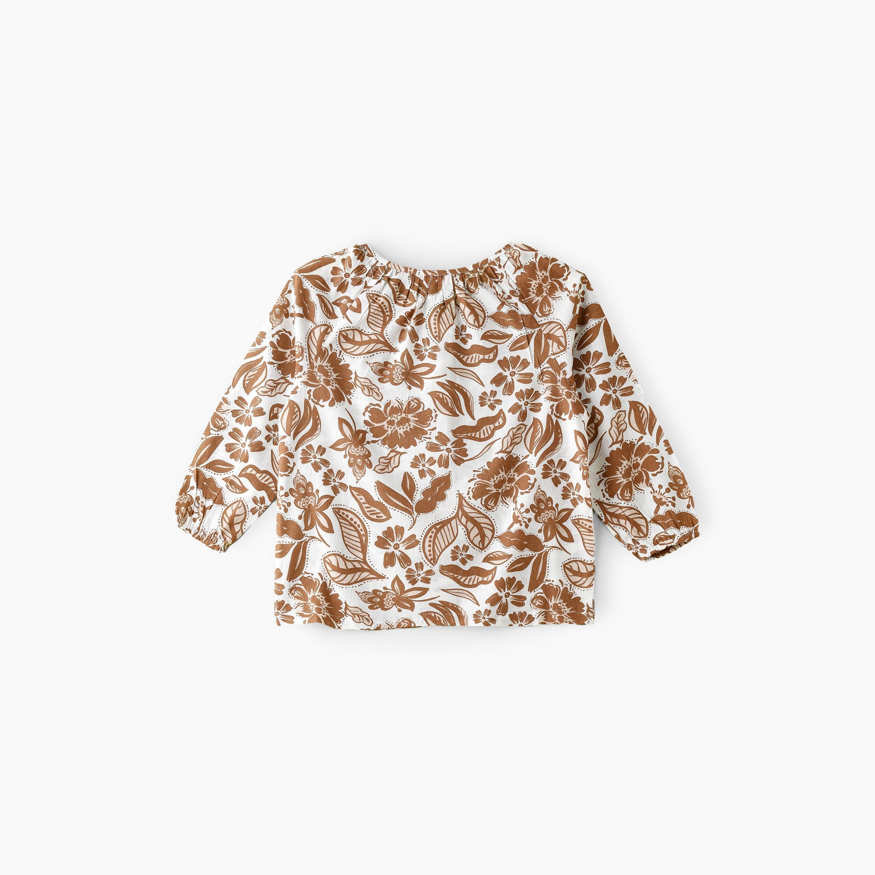 UniqKidz Floral Printed Long Sleeves Top-girls-clothing-blousesandshirts-image-2