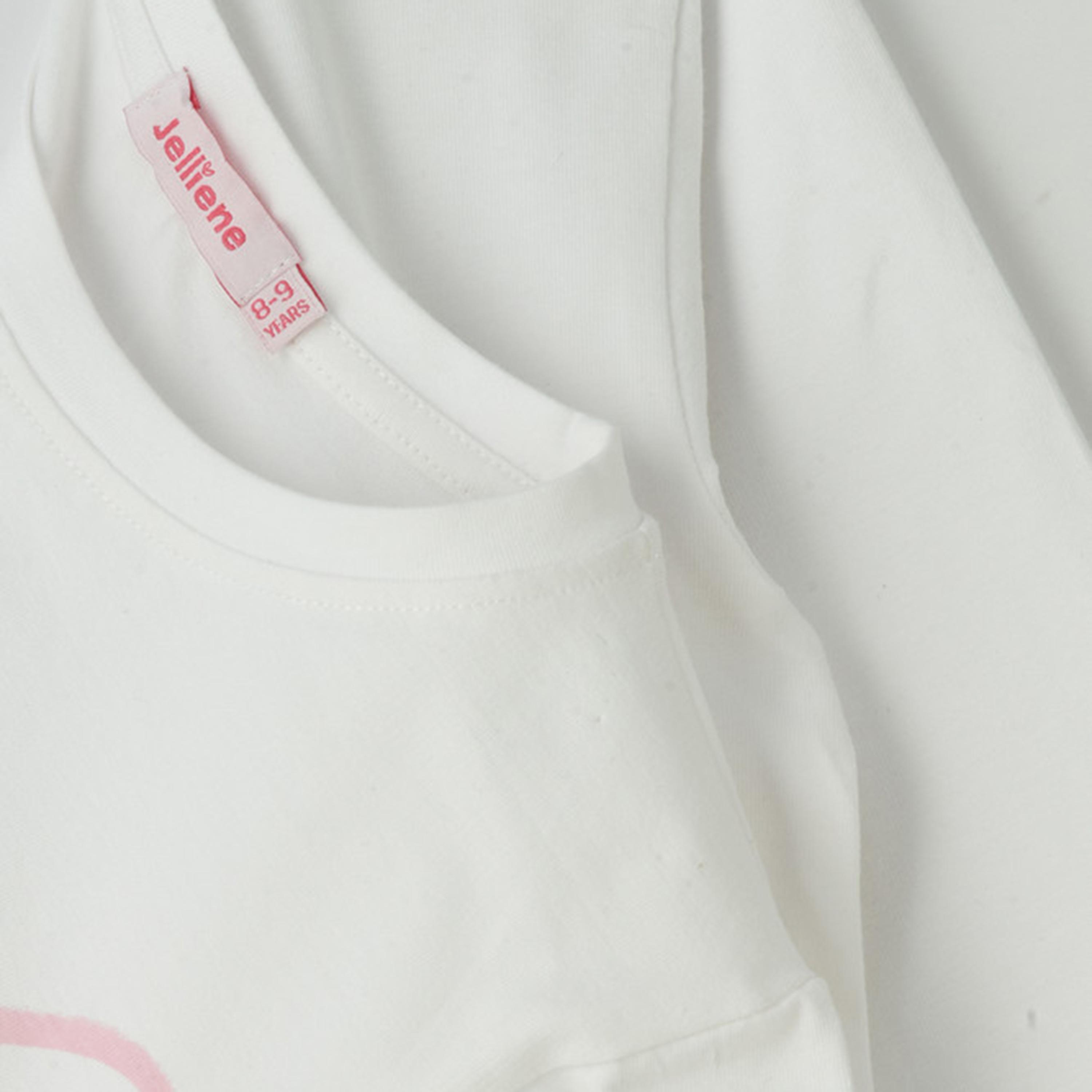 تيشرت بأكمام طويلة بطبعة جرافيك من يونيكيدز-girls-clothing-tshirts-image-4