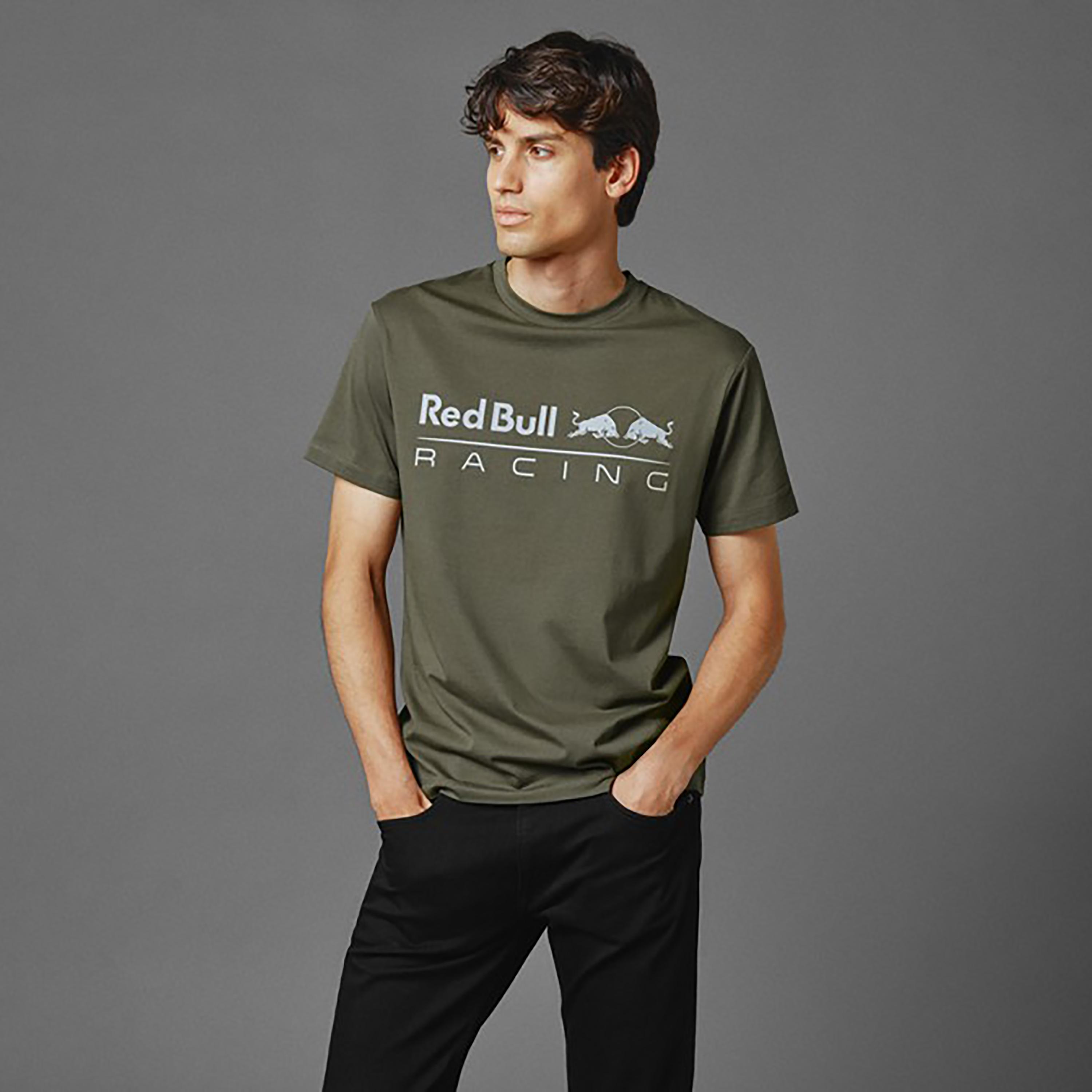 تي شيرت بأكمام قصيرة وياقة دائرية وطبعة شعار من ريدبول ريسينج X بيبي جينز-men-clothing-tshirtsandpolos-tshirts-image-3