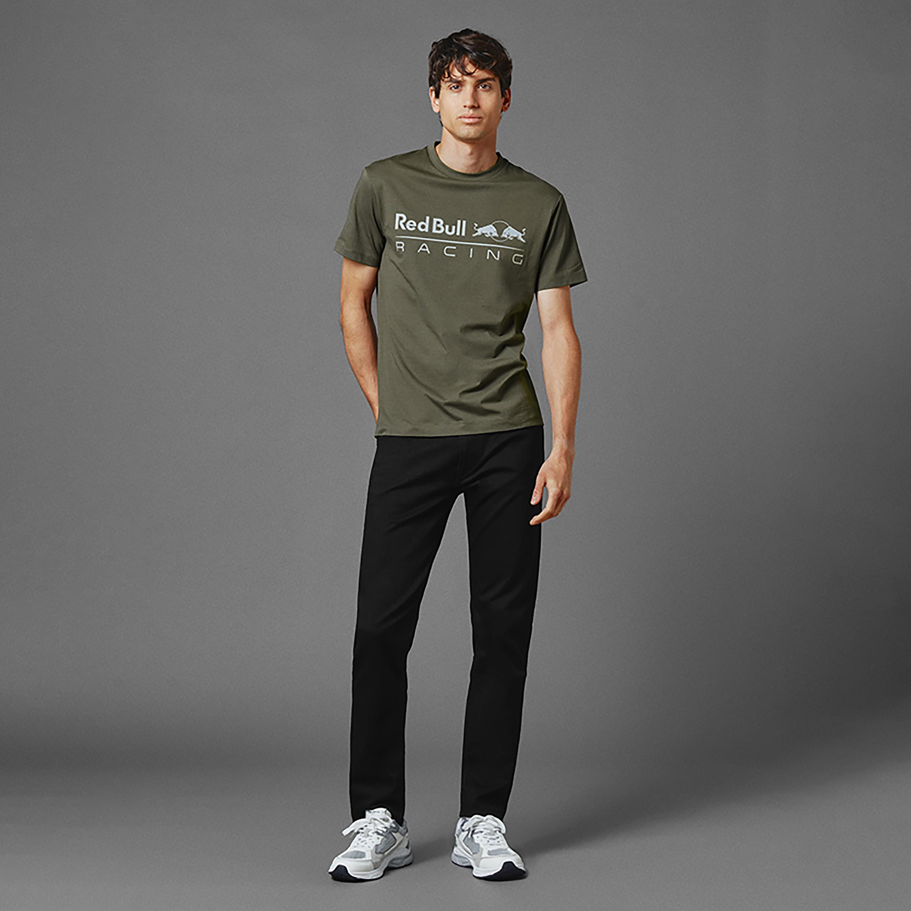 تي شيرت بأكمام قصيرة وياقة دائرية وطبعة شعار من ريدبول ريسينج X بيبي جينز-men-clothing-tshirtsandpolos-tshirts-image-4