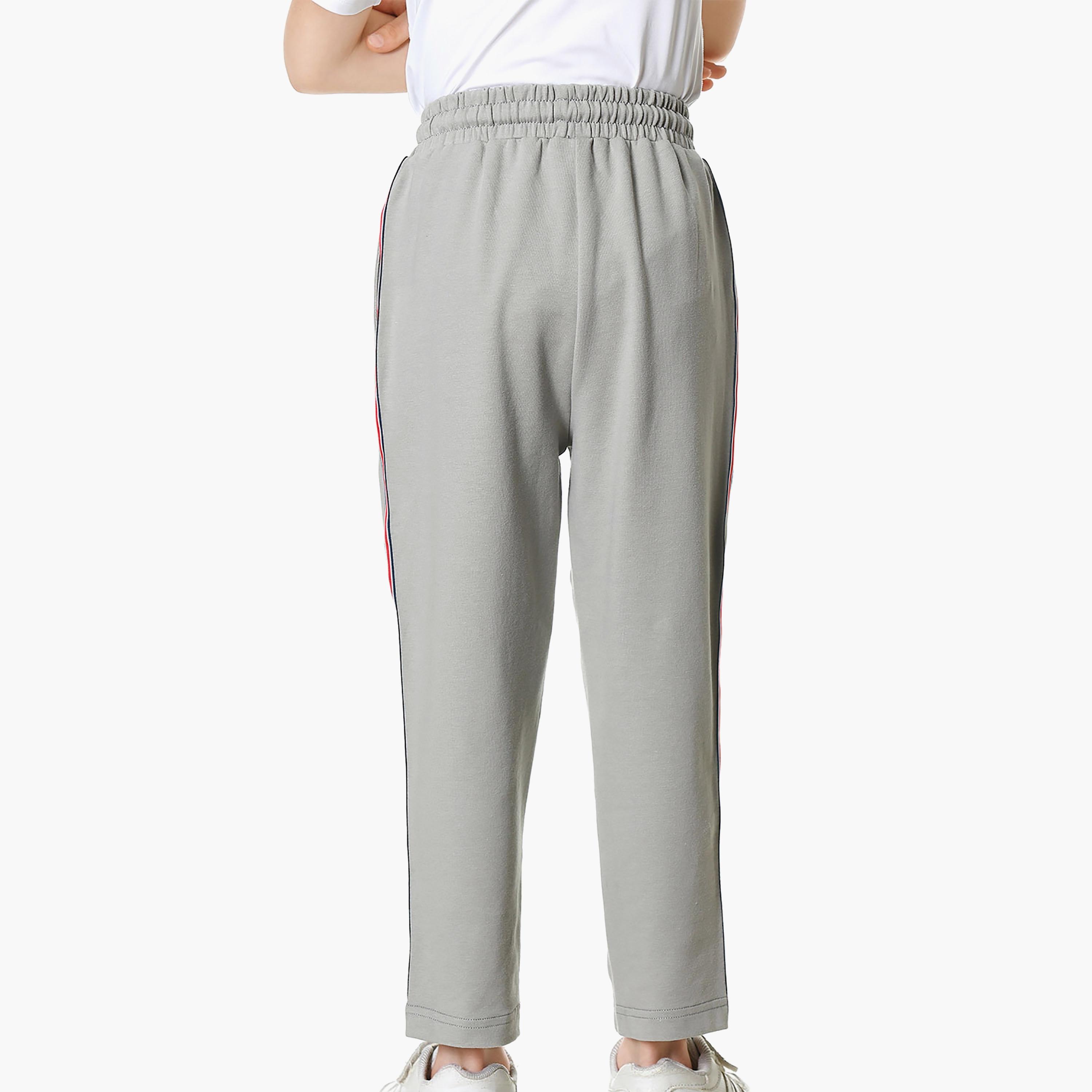 Rivers World Striped Elasticated Track Pants-boys-clothing-bottoms-joggersandtrackpants-image-2