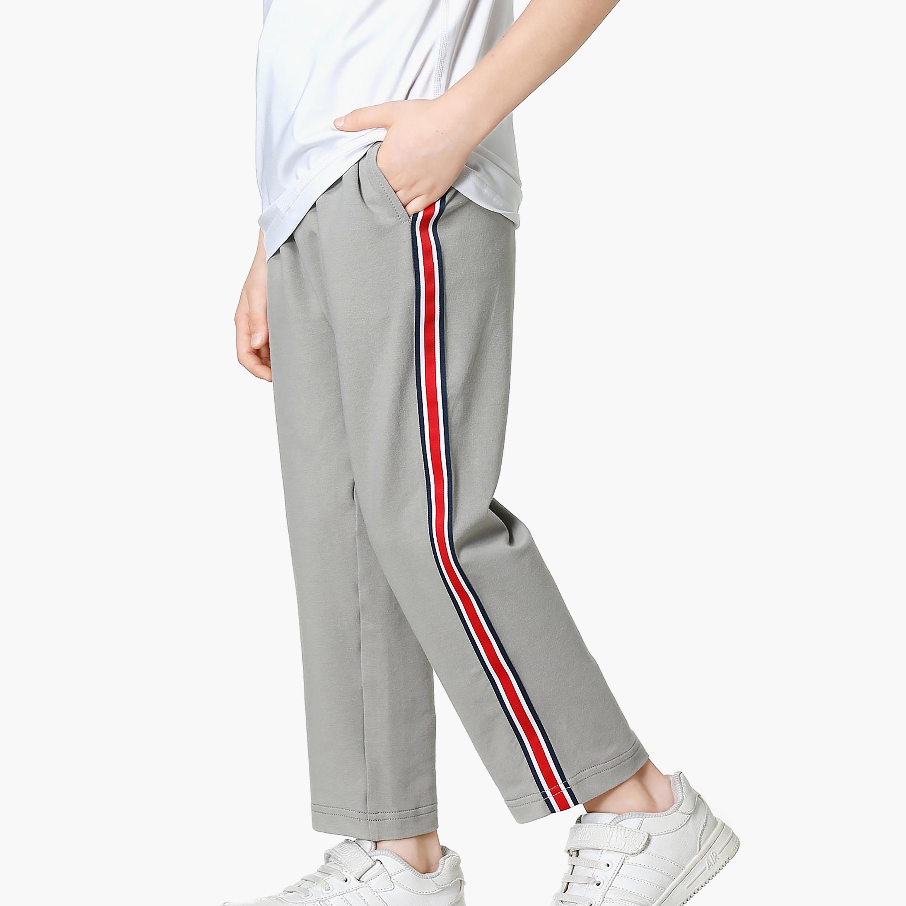 Rivers World Striped Elasticated Track Pants-boys-clothing-bottoms-joggersandtrackpants-image-4