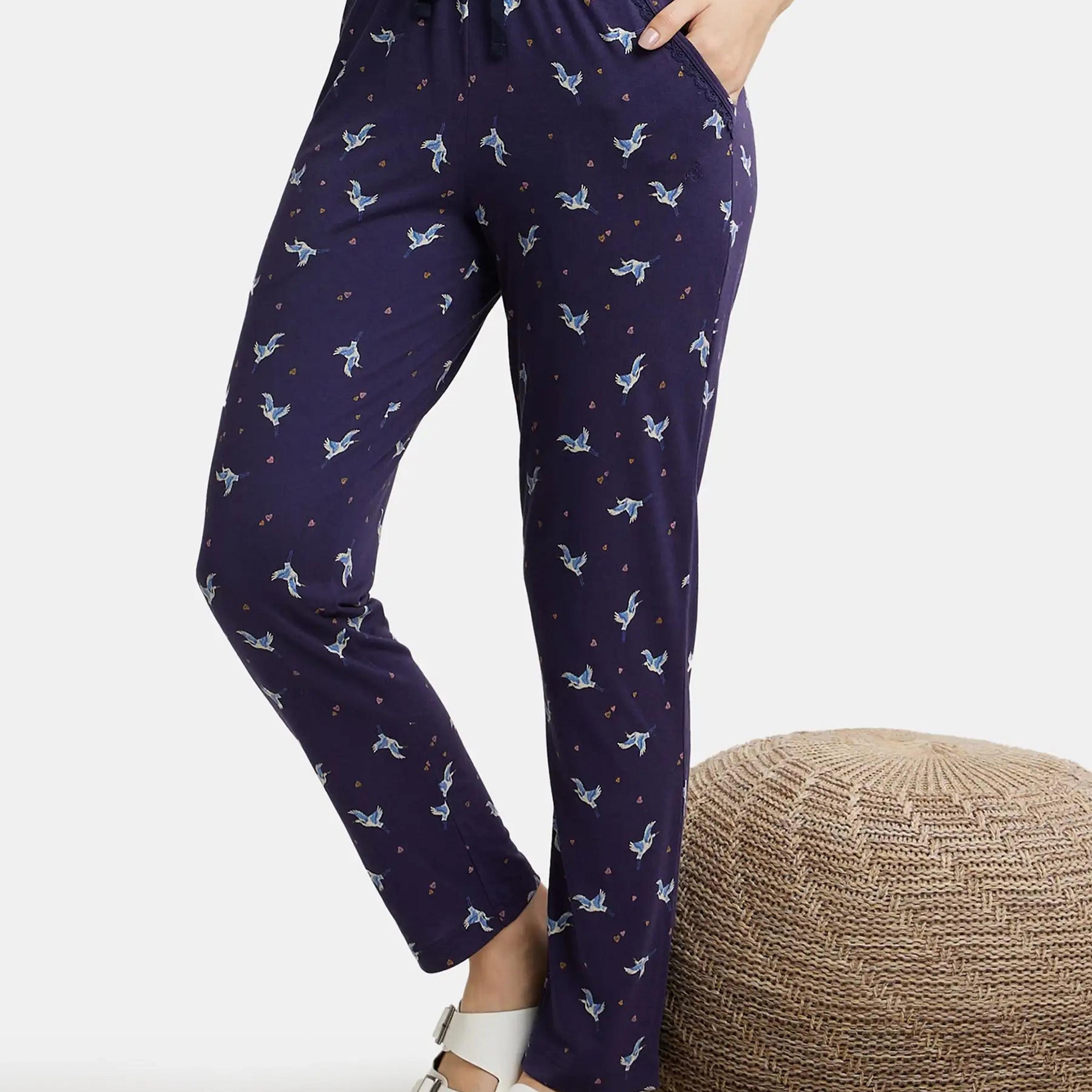 Jockey Women's Knit Long Pant-women-clothing-nightwear-pyjamas-bottoms-image-4