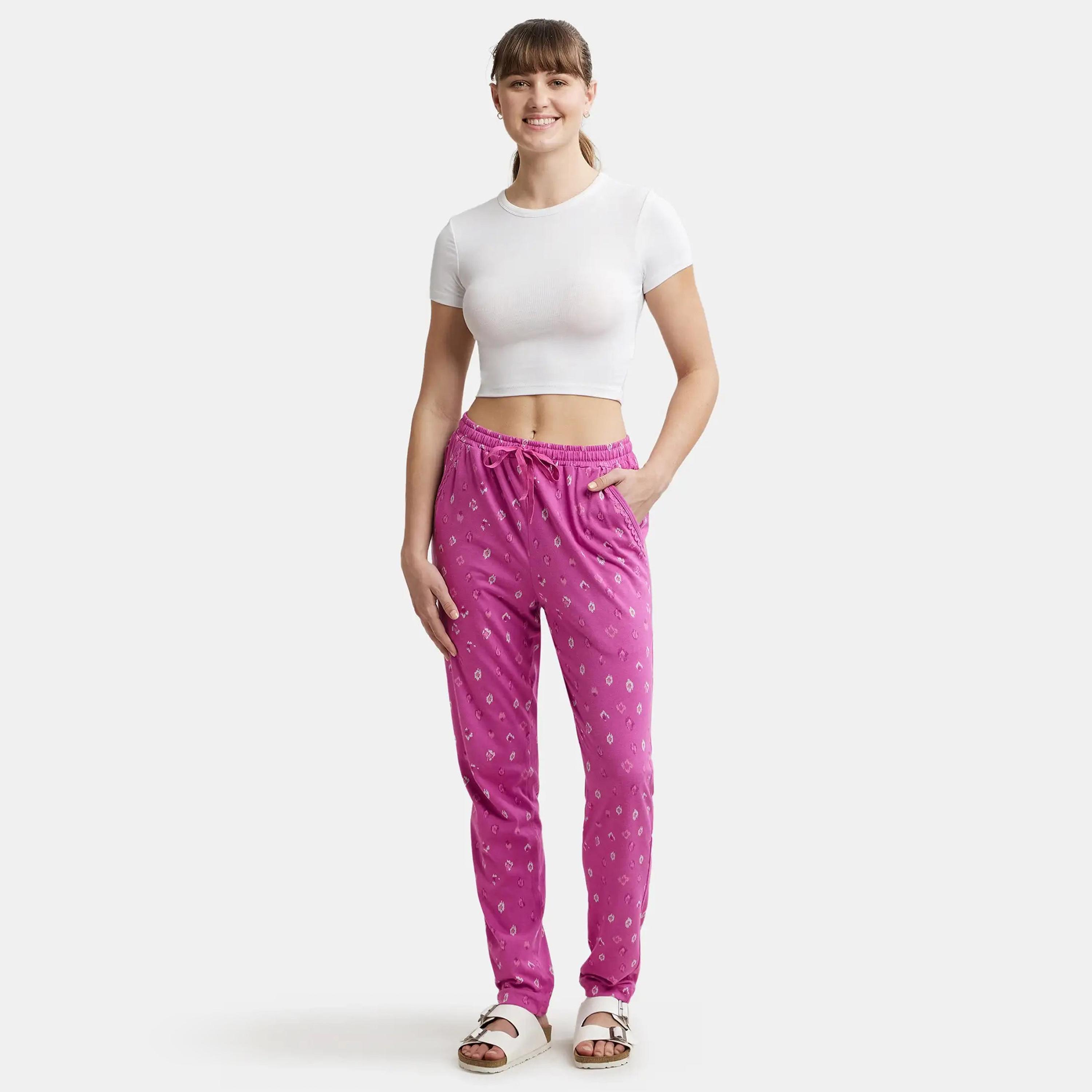Jockey Women's Knit Long Pant-women-clothing-nightwear-pyjamas-bottoms-image-3