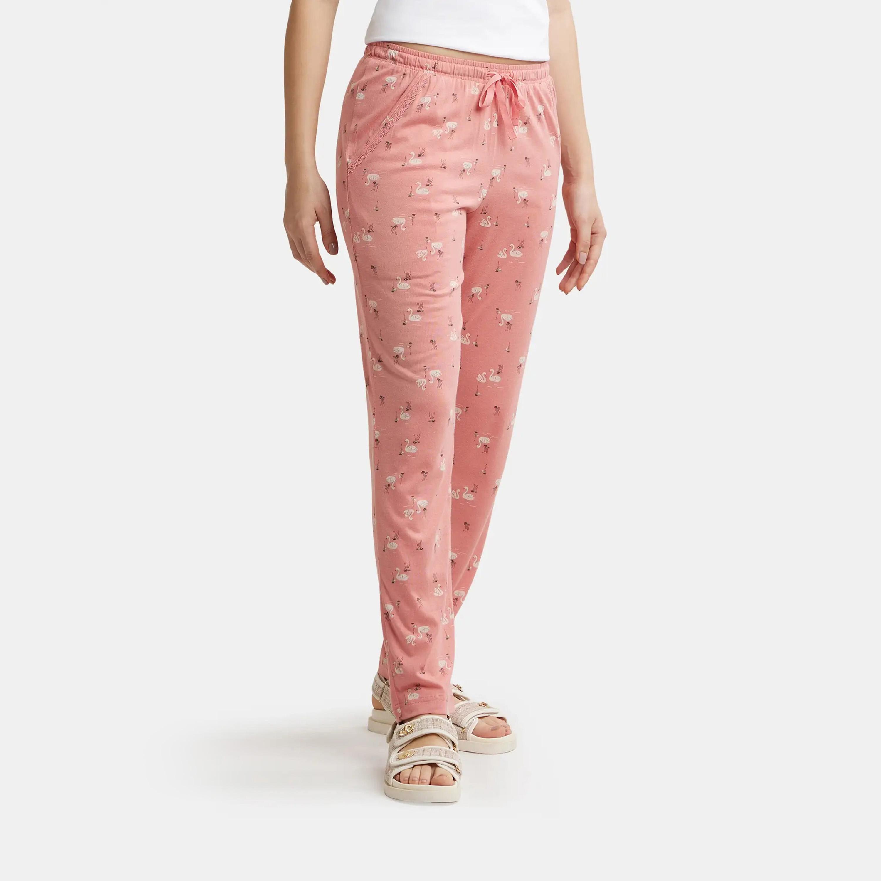 Jockey Women's Knit Long Pant-women-clothing-nightwear-pyjamas-bottoms-image-1