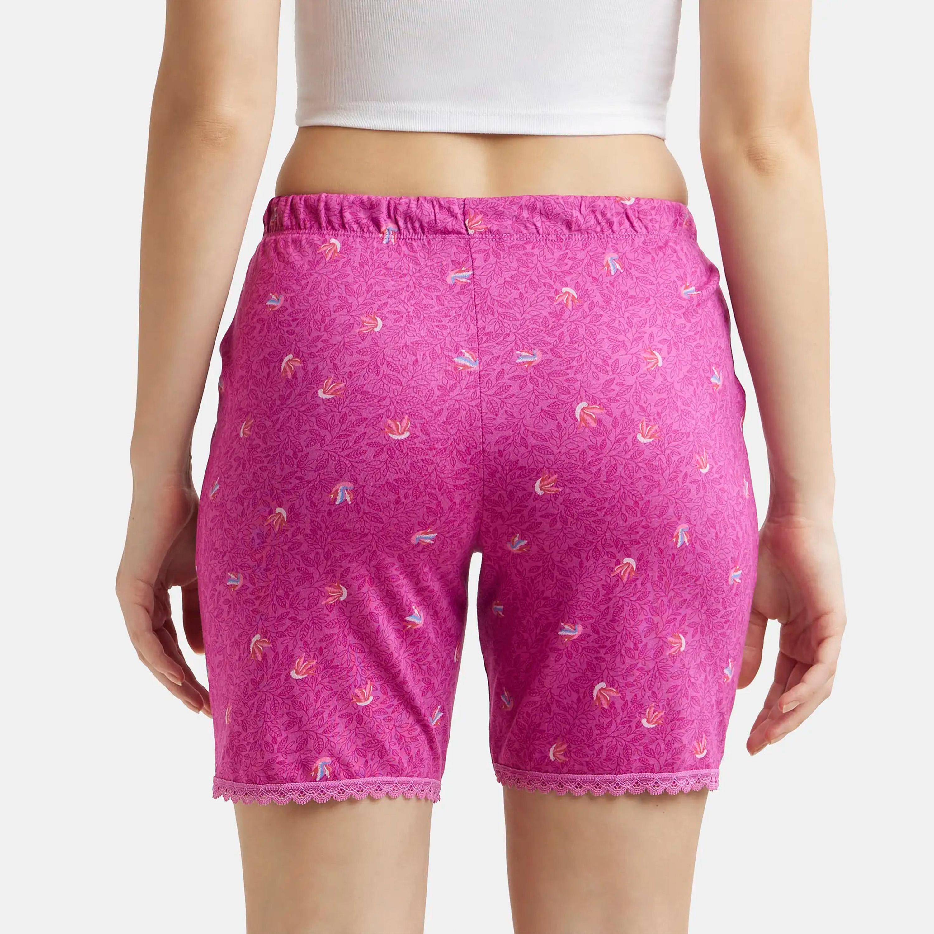 Jockey Women's Assorted Relax Knit Sleep Shorts-women-clothing-bottoms-shorts-image-3
