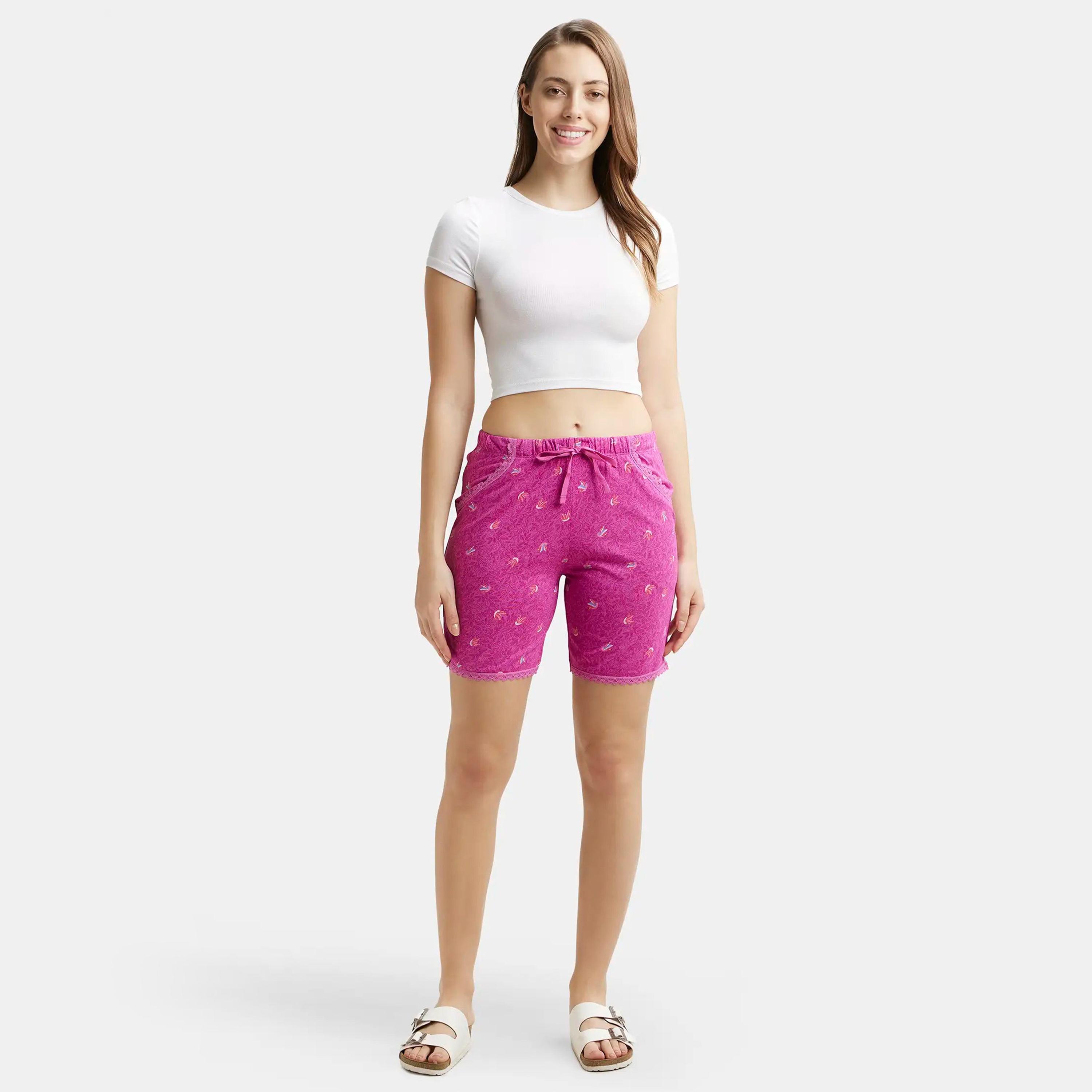 Jockey Women's Assorted Relax Knit Sleep Shorts-women-clothing-bottoms-shorts-image-4
