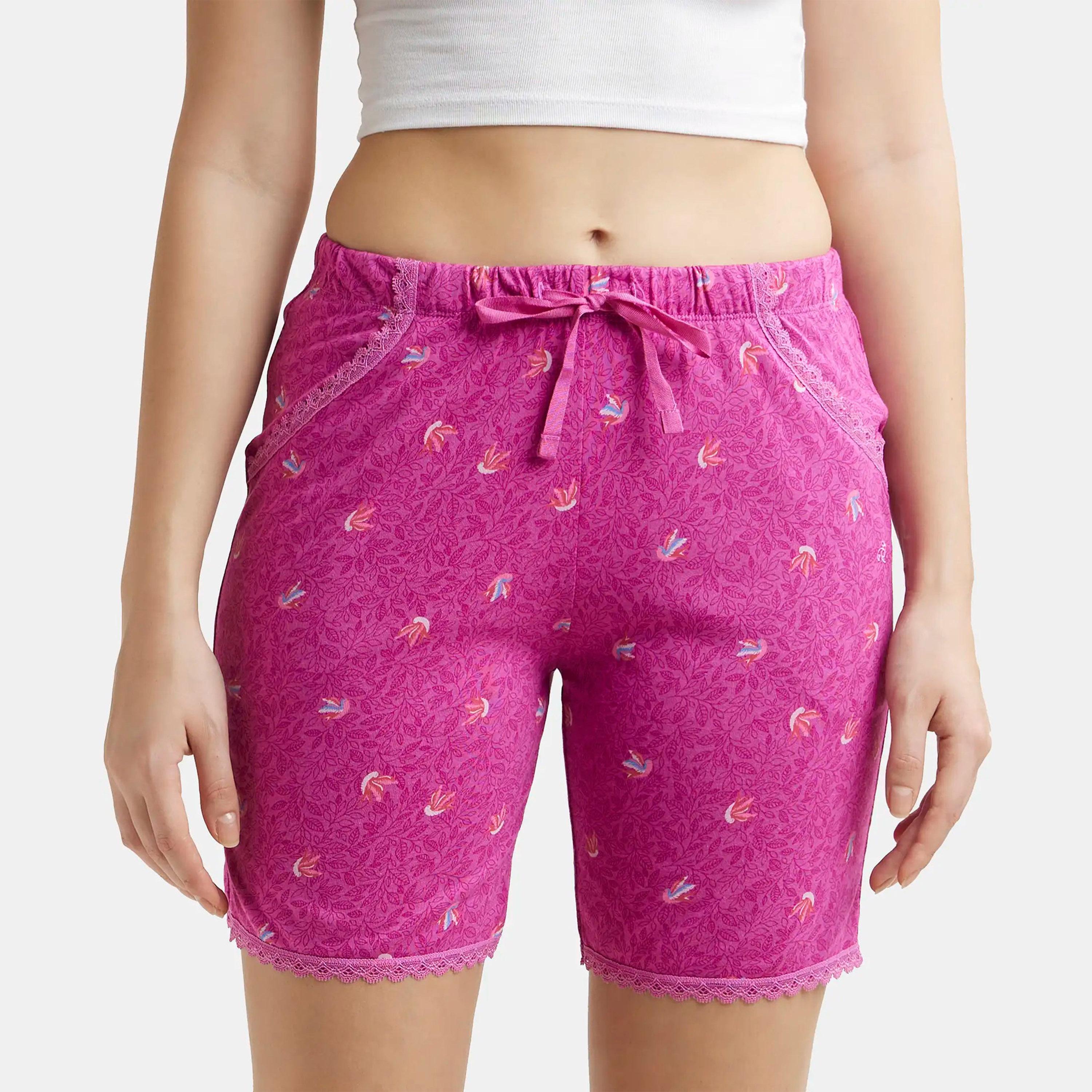 Jockey Women's Assorted Relax Knit Sleep Shorts-women-clothing-bottoms-shorts-image-5