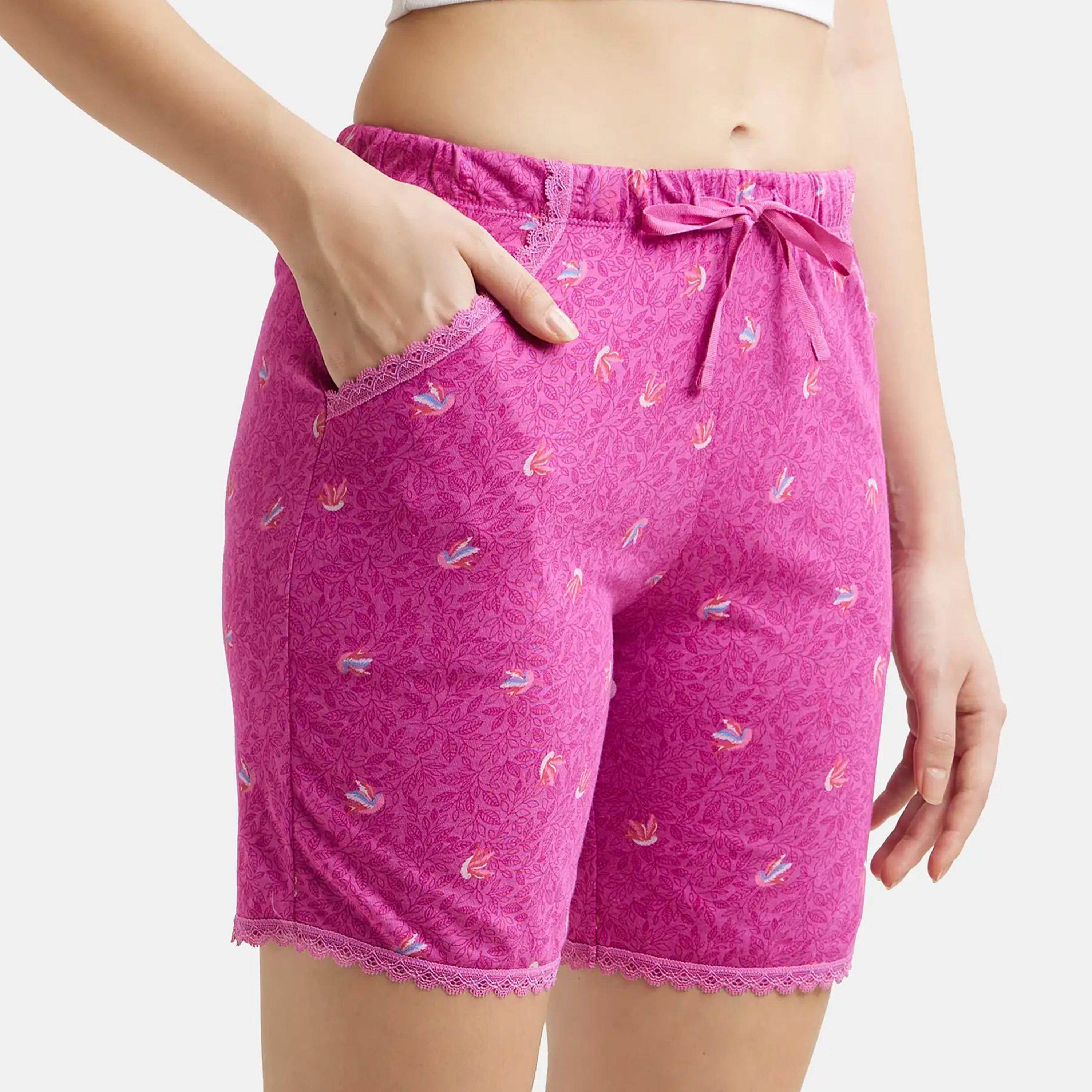 Jockey Women's Assorted Relax Knit Sleep Shorts-women-clothing-bottoms-shorts-image-6