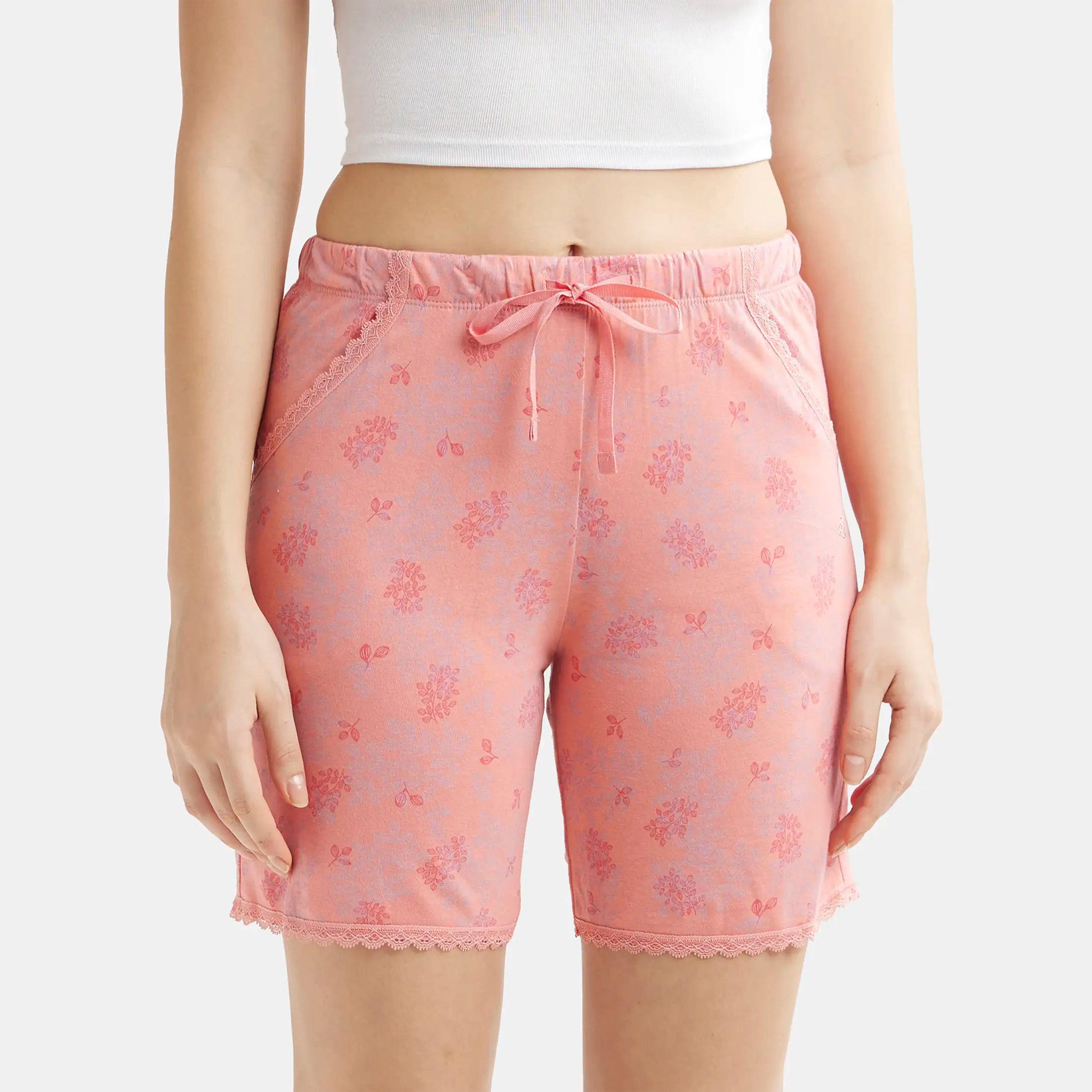 Jockey Women's Assorted Relax Knit Sleep Shorts-women-clothing-bottoms-shorts-image-1