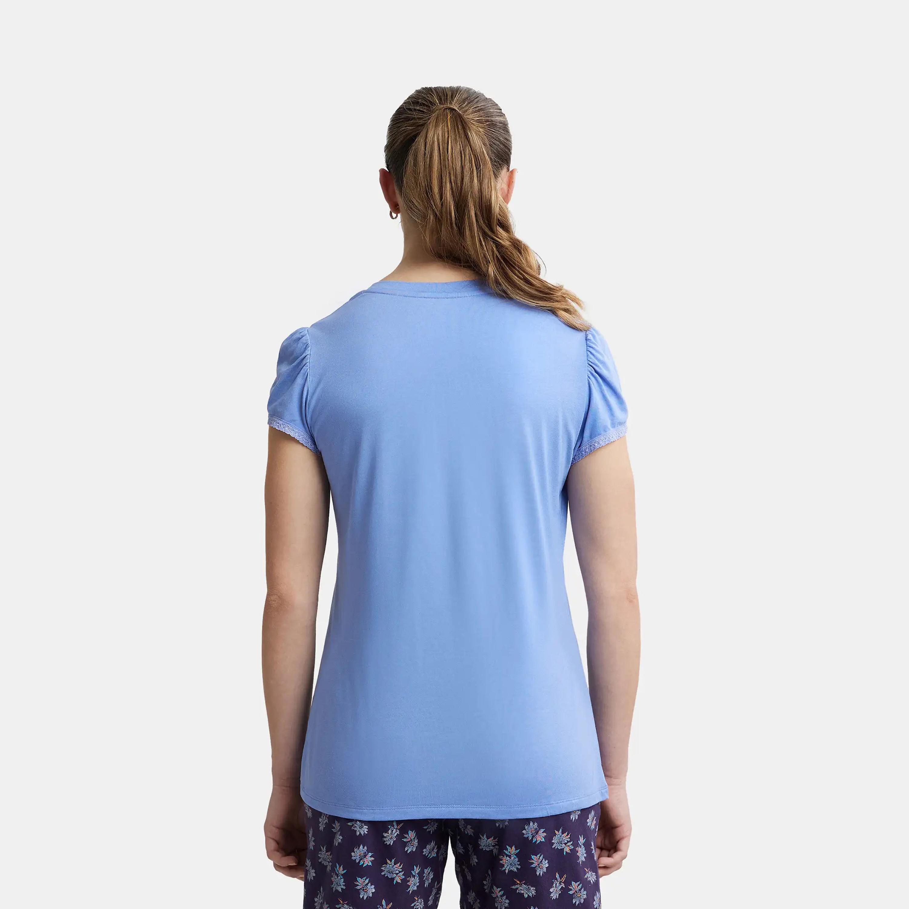 جوكي- تي شيرت ريلاكس نوم نسائي  رقبة V-women-clothing-tshirts-image-19