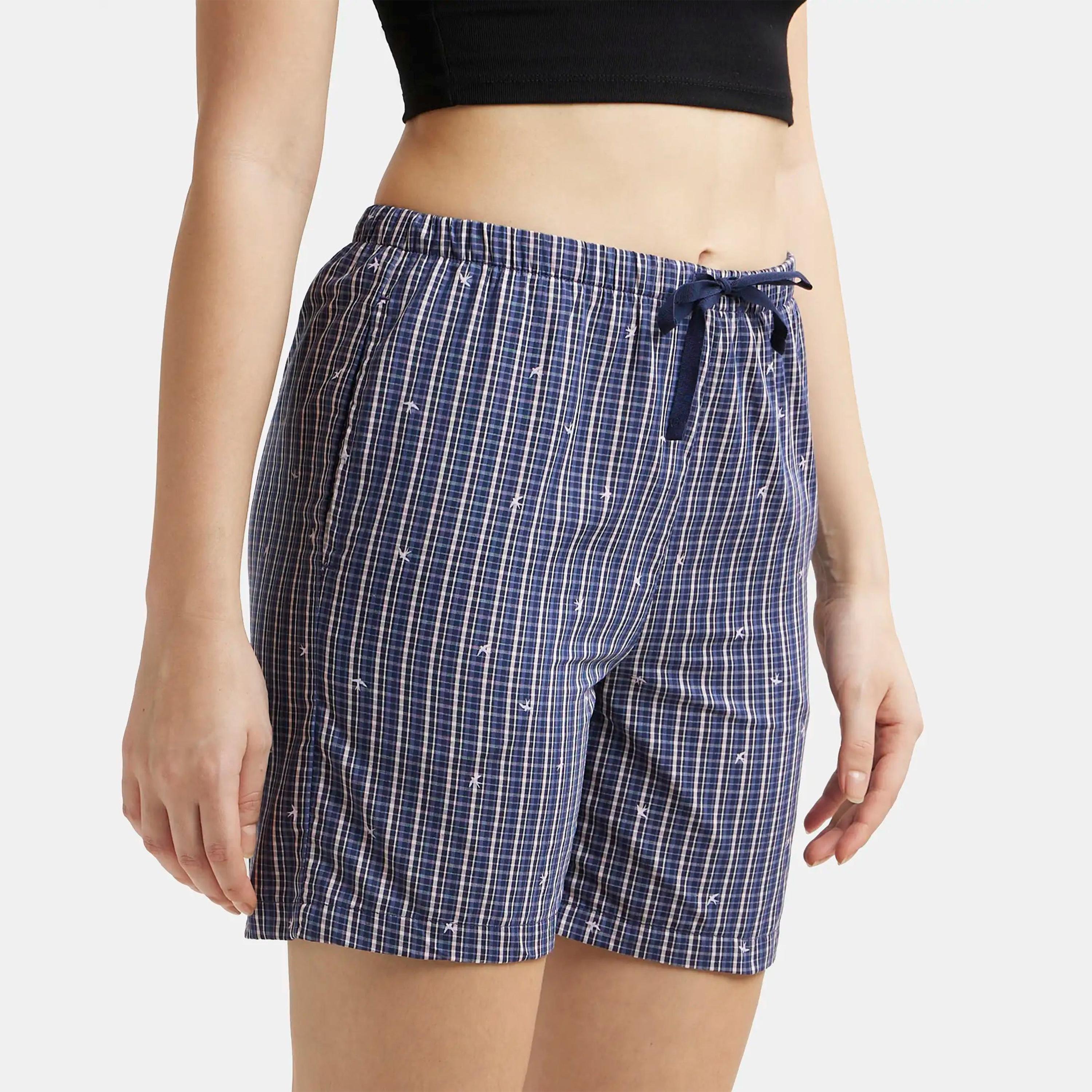 شورت نسائي منسوج للاسترخاء من جوكي-women-clothing-bottoms-shorts-image-5