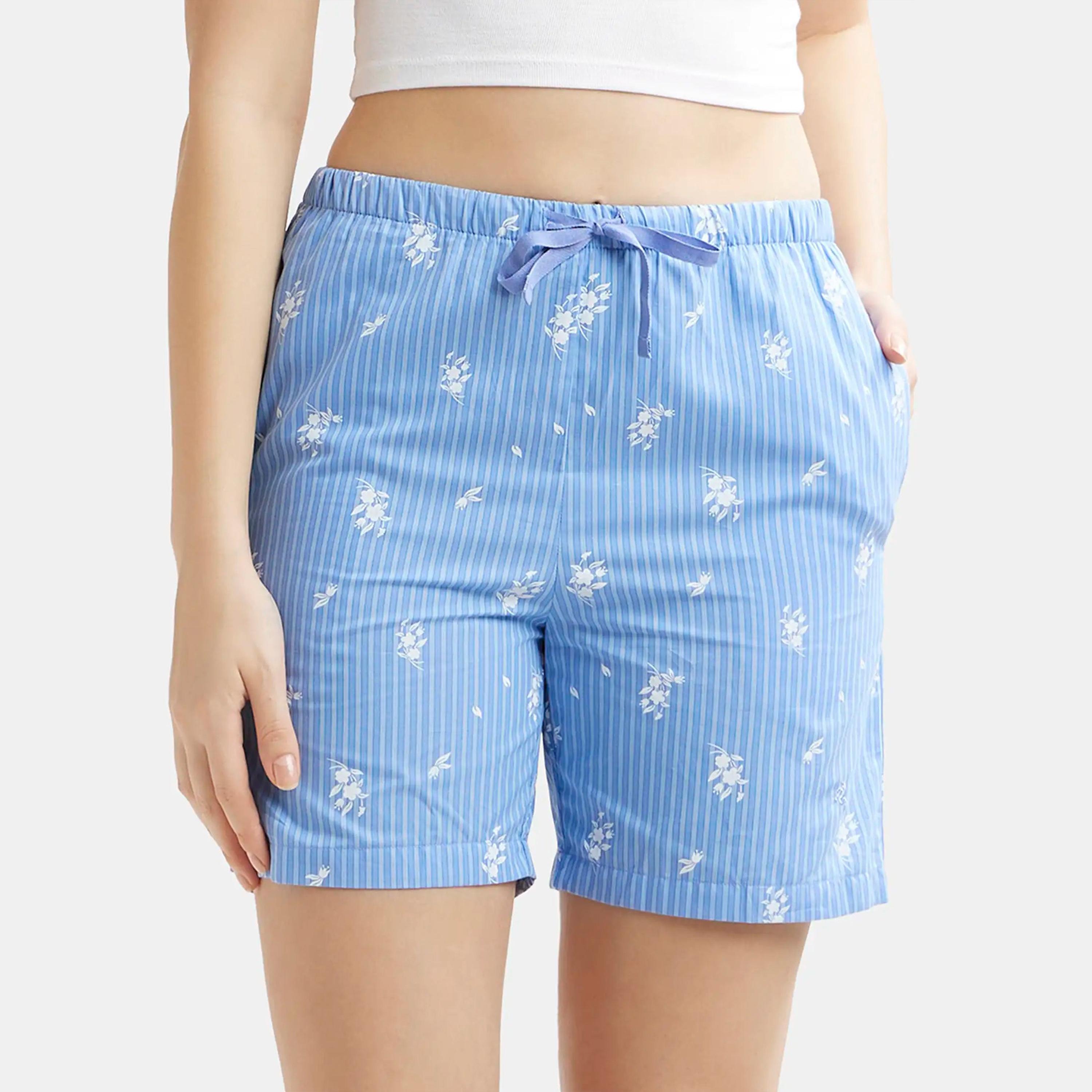 شورت نسائي منسوج للاسترخاء من جوكي-women-clothing-shorts-image-20