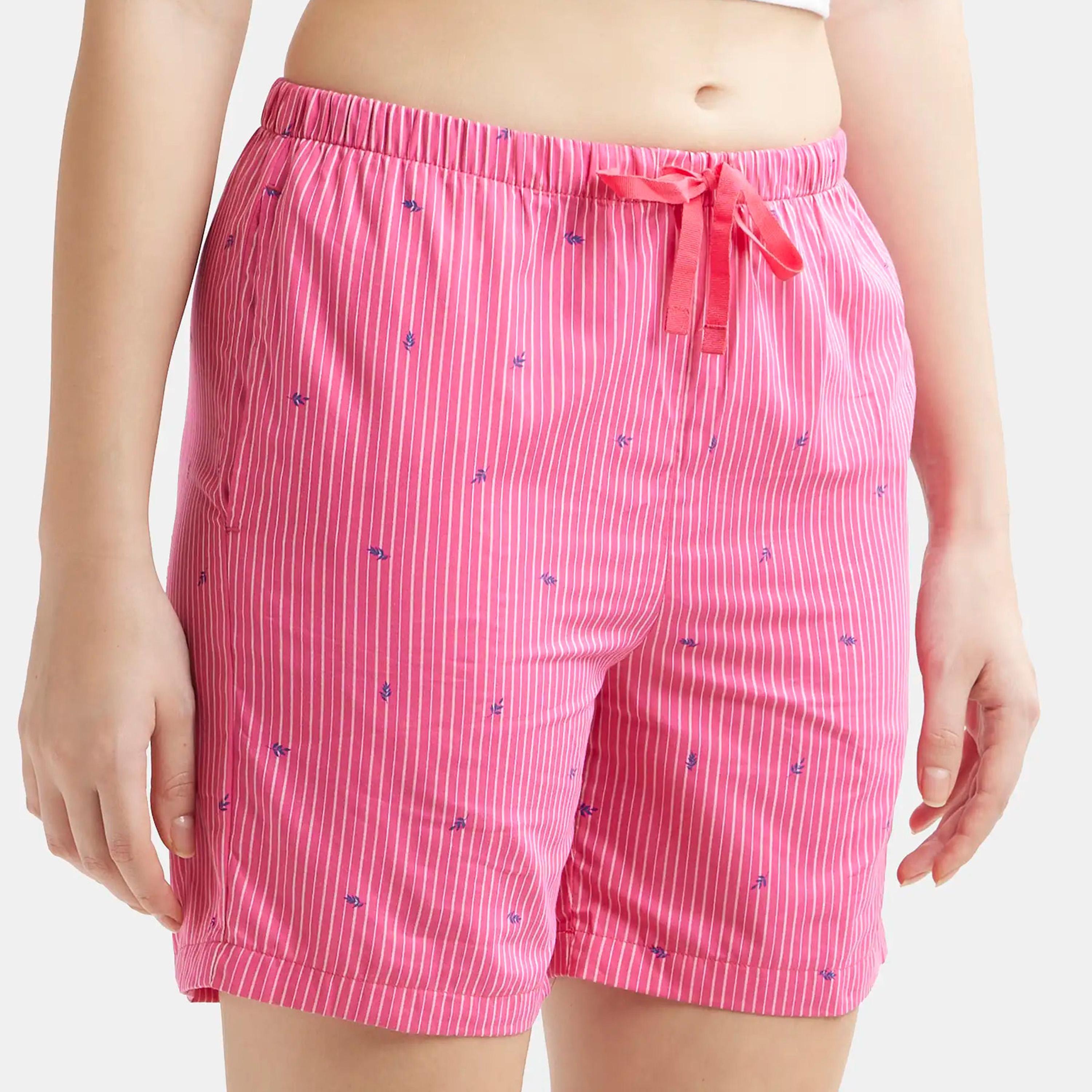 Jockey Women's Relax-Women Woven Shorts-women-clothing-bottoms-shorts-image-5