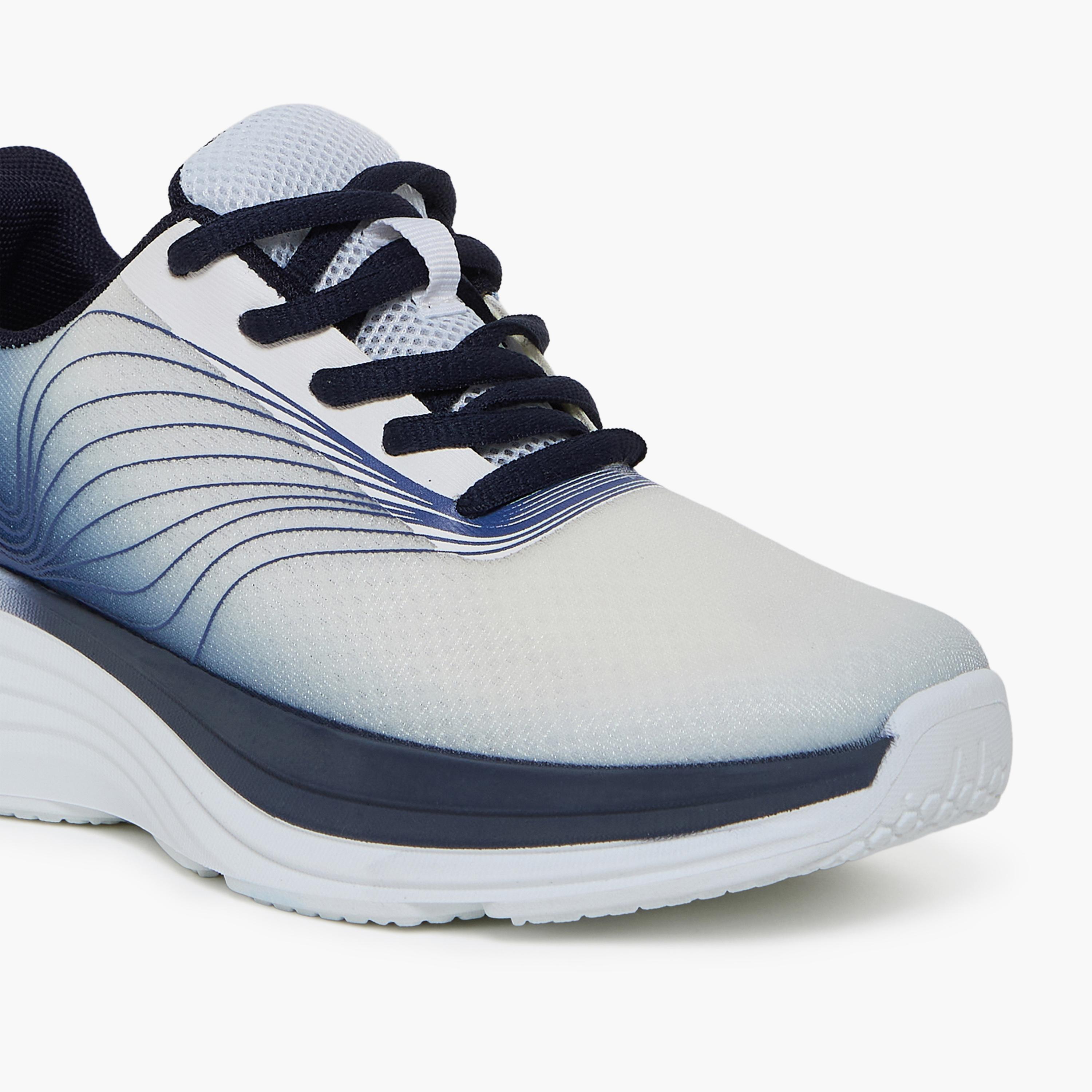 جيومني - حذاء رياضي بوراك برباط نعل سميك كاحل منخفض للنساء | S38TF418-4-NAVY-women-shoes-sneakers-image-2