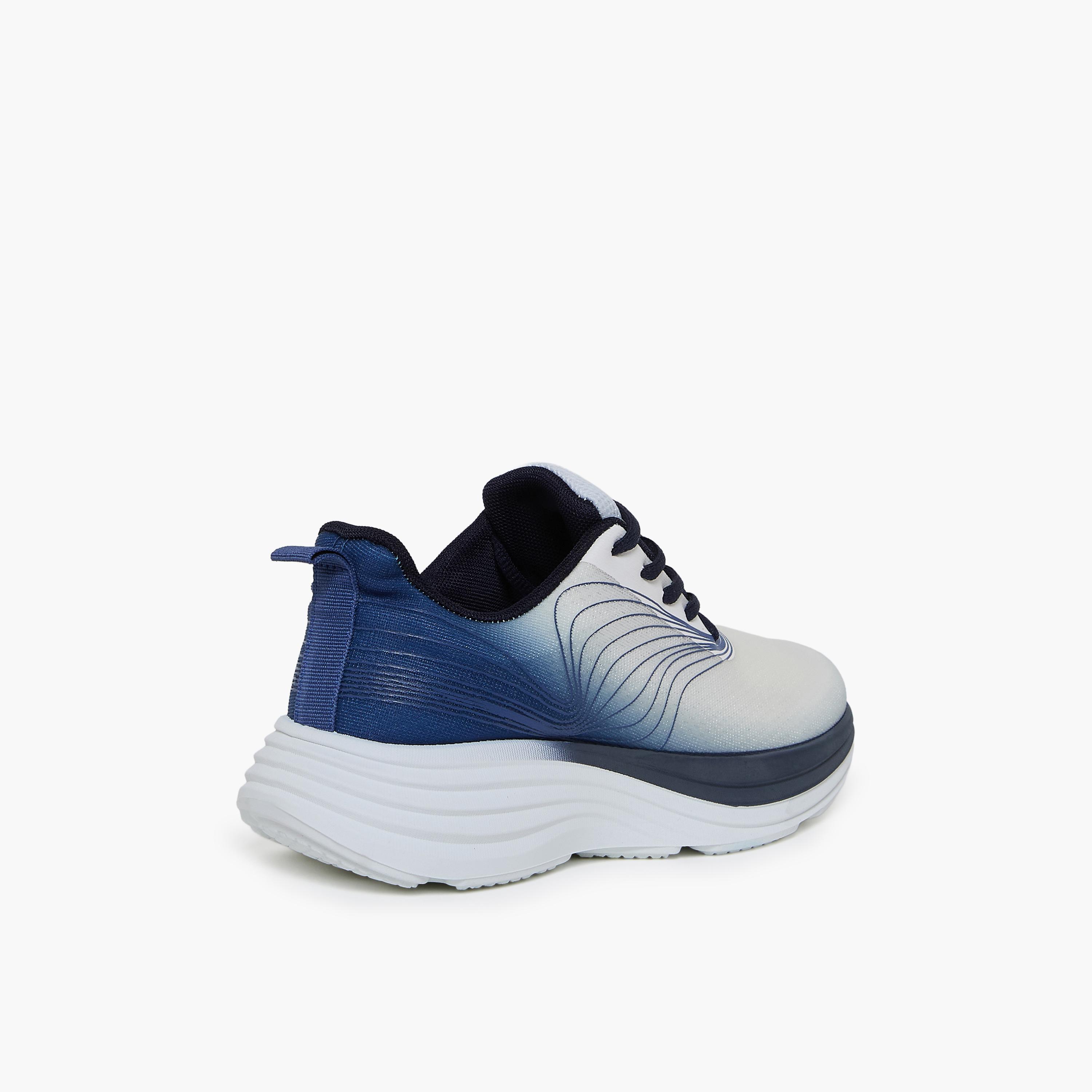 جيومني - حذاء رياضي بوراك برباط نعل سميك كاحل منخفض للنساء | S38TF418-4-NAVY-women-shoes-sneakers-image-5