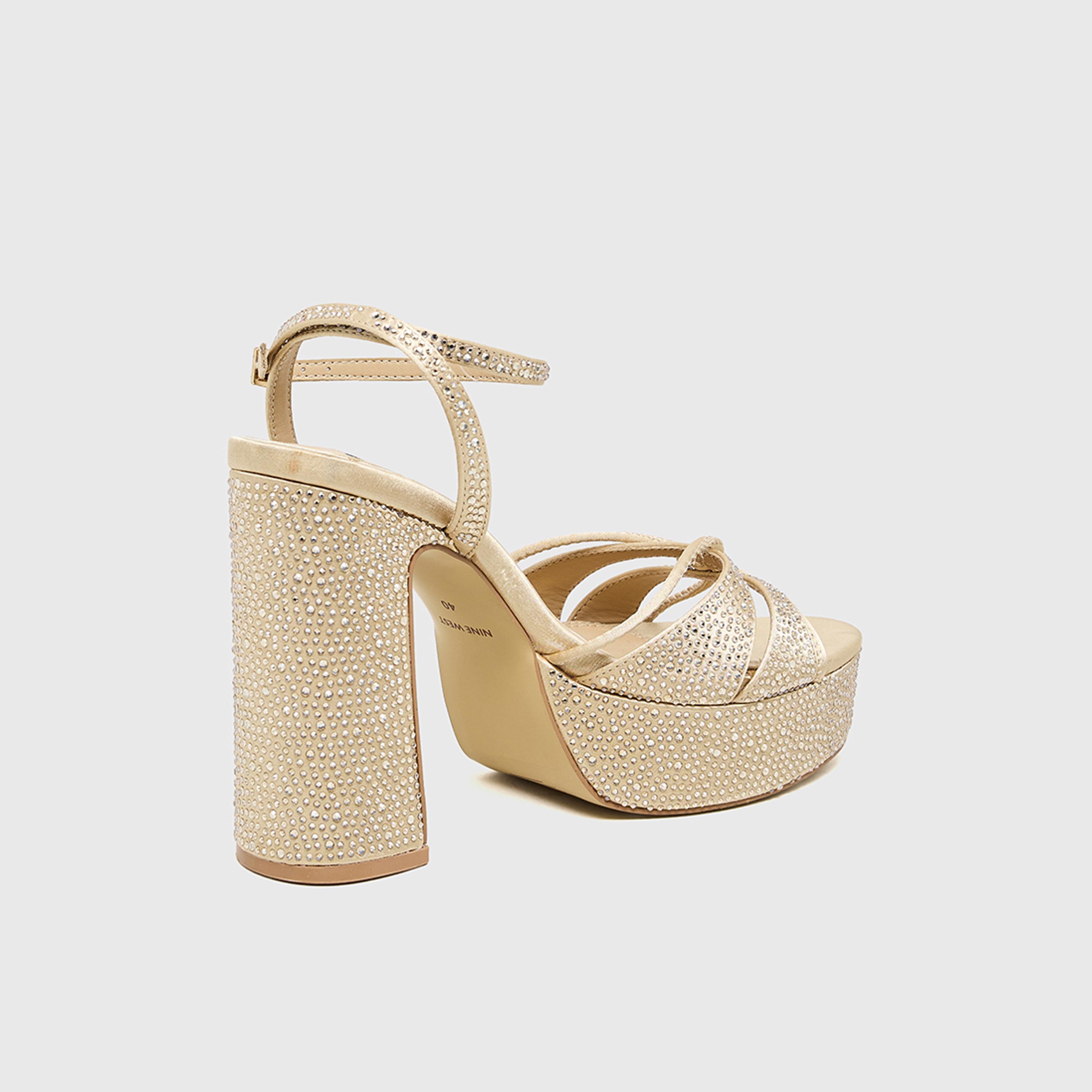 Nine West Women's Buckle Strap Platform Heels | S3SH00501A-women-shoes-sandals-heeled-image-4