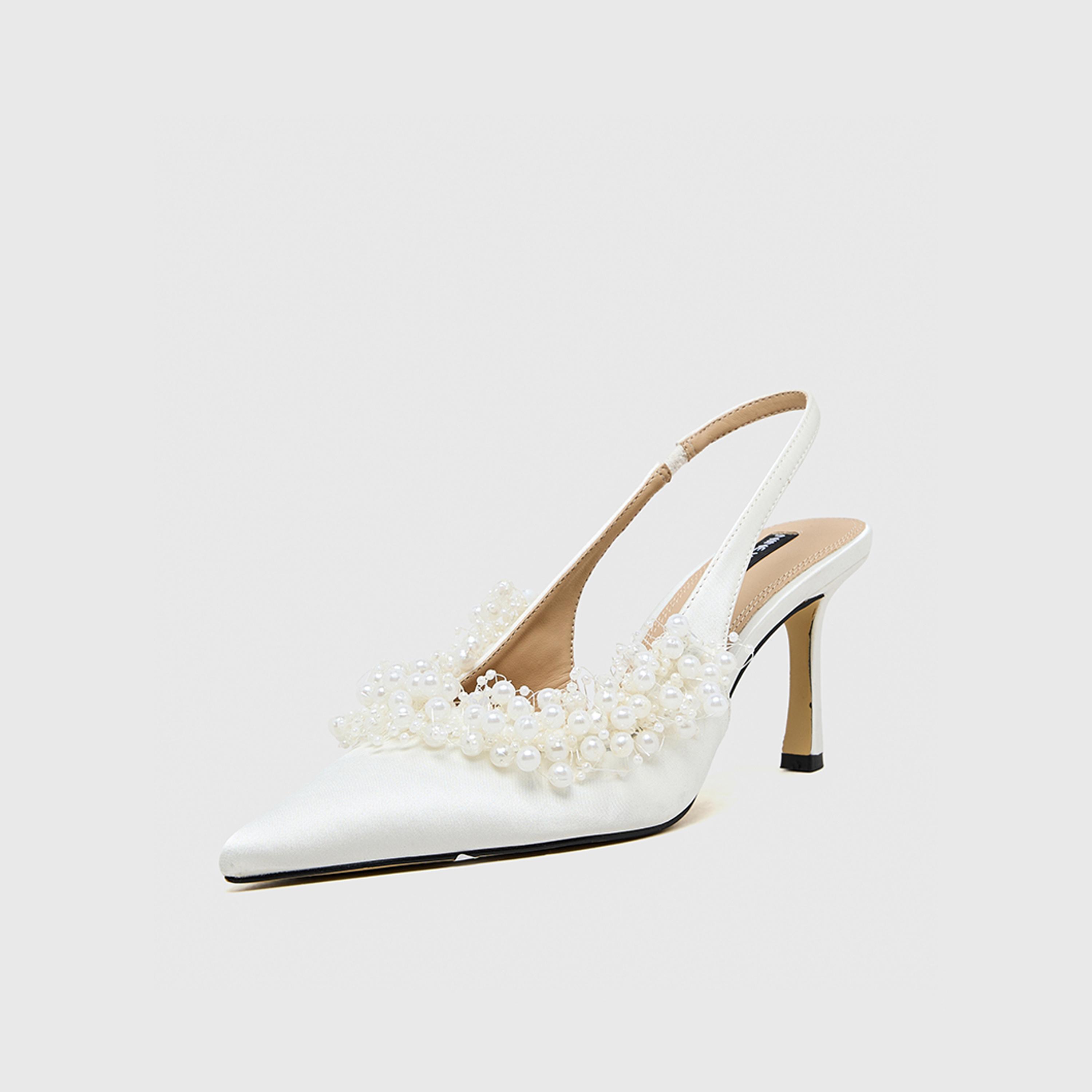 Nine West Women's Elastic Strap Stiletto Heels | S4S9675930-women-shoes-heels-image-1