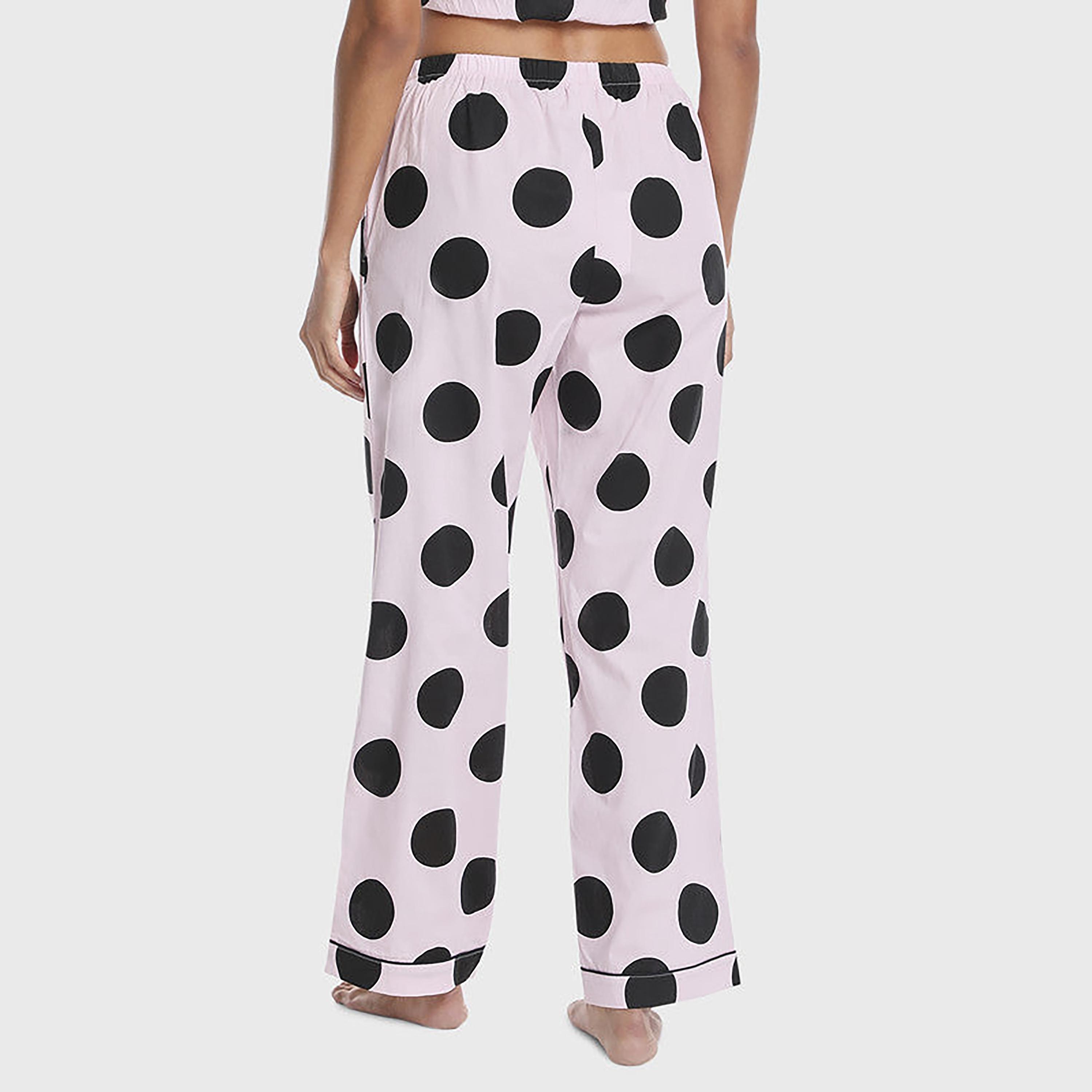 قميص نوم نسائي متوسط الارتفاع بحزام السحب من نقاط إيسلا وإيفي-women-clothing-nightwear-pyjamas-bottoms-image-3