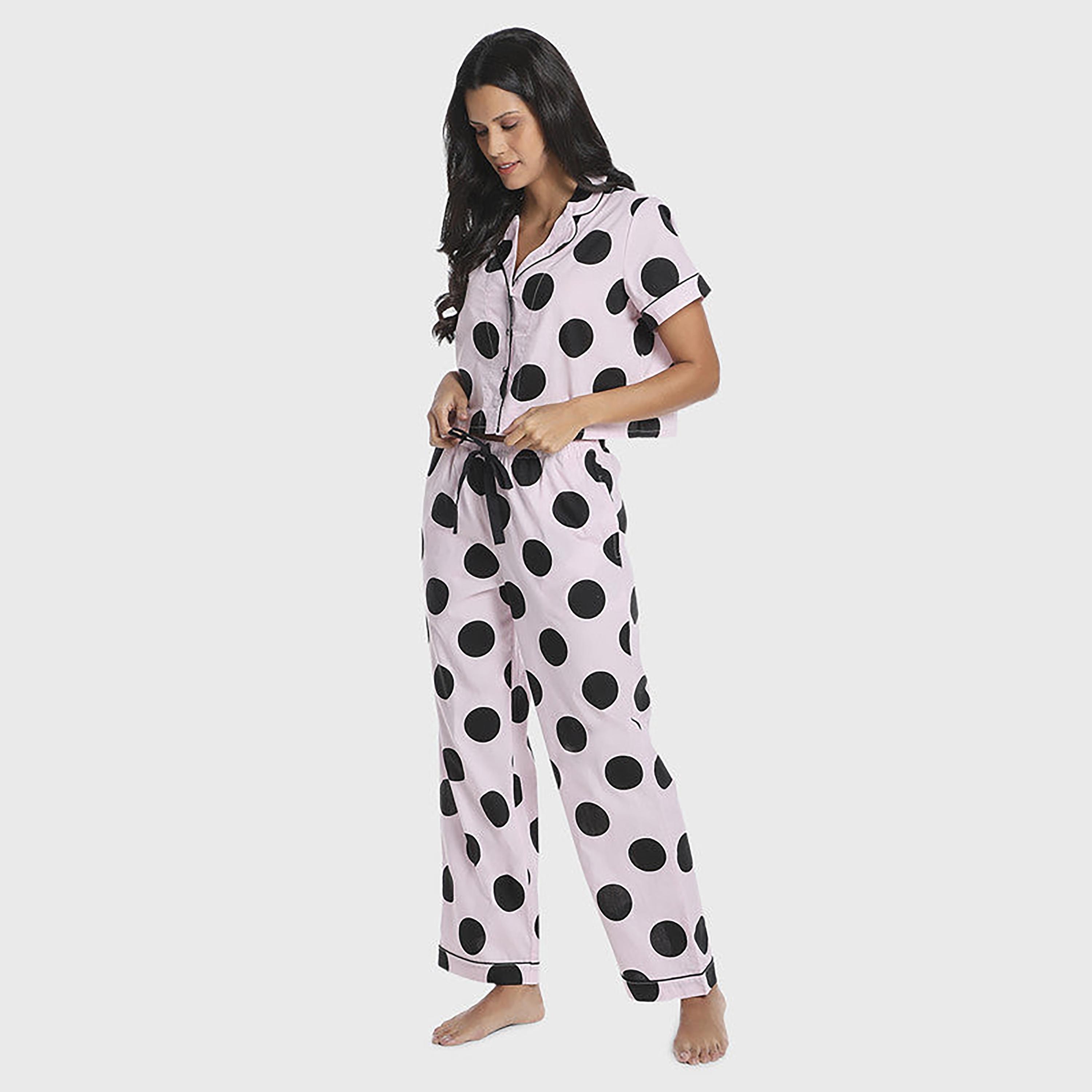 قميص نوم نسائي متوسط الارتفاع بحزام السحب من نقاط إيسلا وإيفي-women-clothing-nightwear-pyjamas-bottoms-image-5