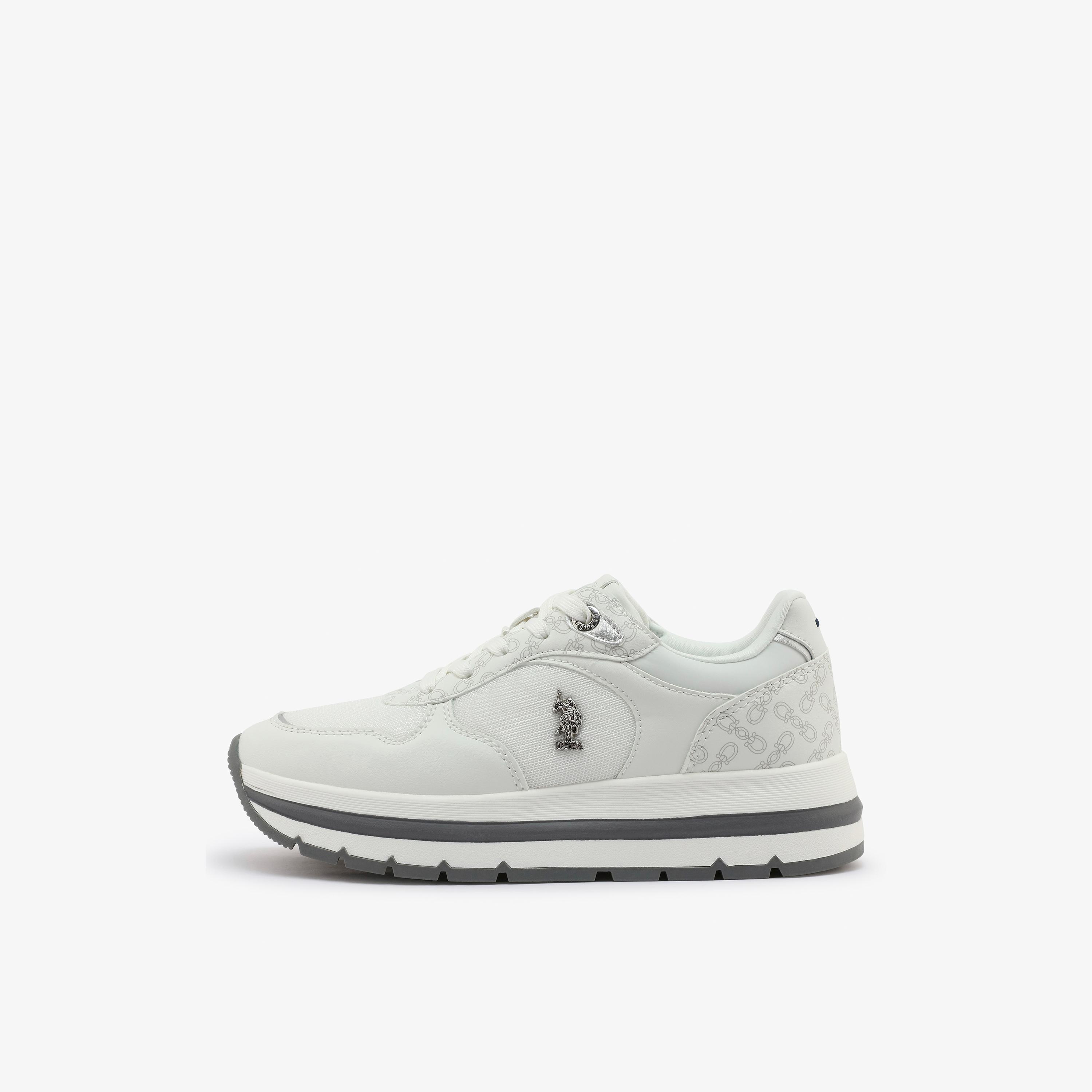 U.S. Polo Assn Women's Lace-Up Chunky Low Ankle Sneakers | SHERY-GLB-6FX-women-shoes-sneakers-image-2