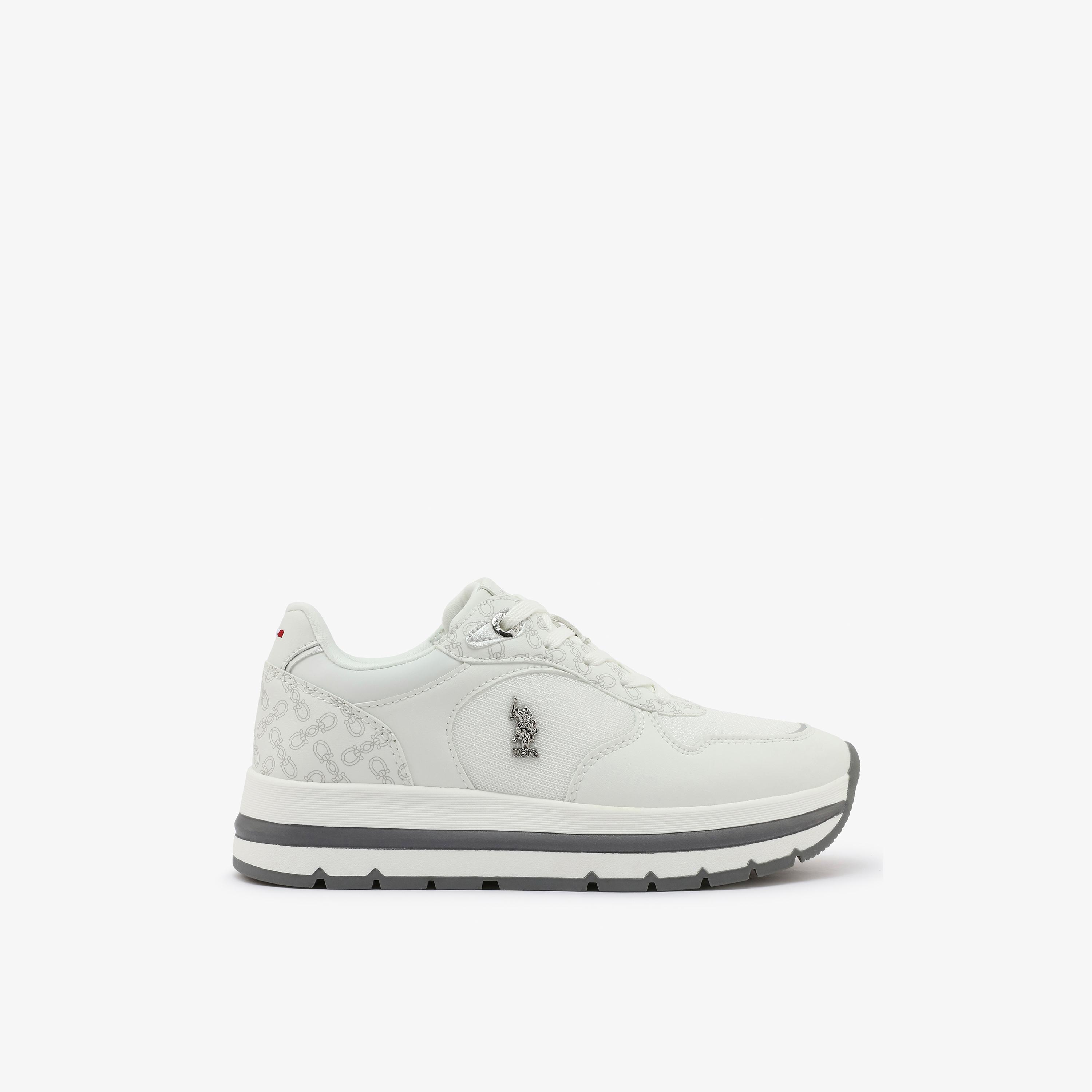 U.S. Polo Assn Women's Lace-Up Chunky Low Ankle Sneakers | SHERY-GLB-6FX-women-shoes-sneakers-image-3