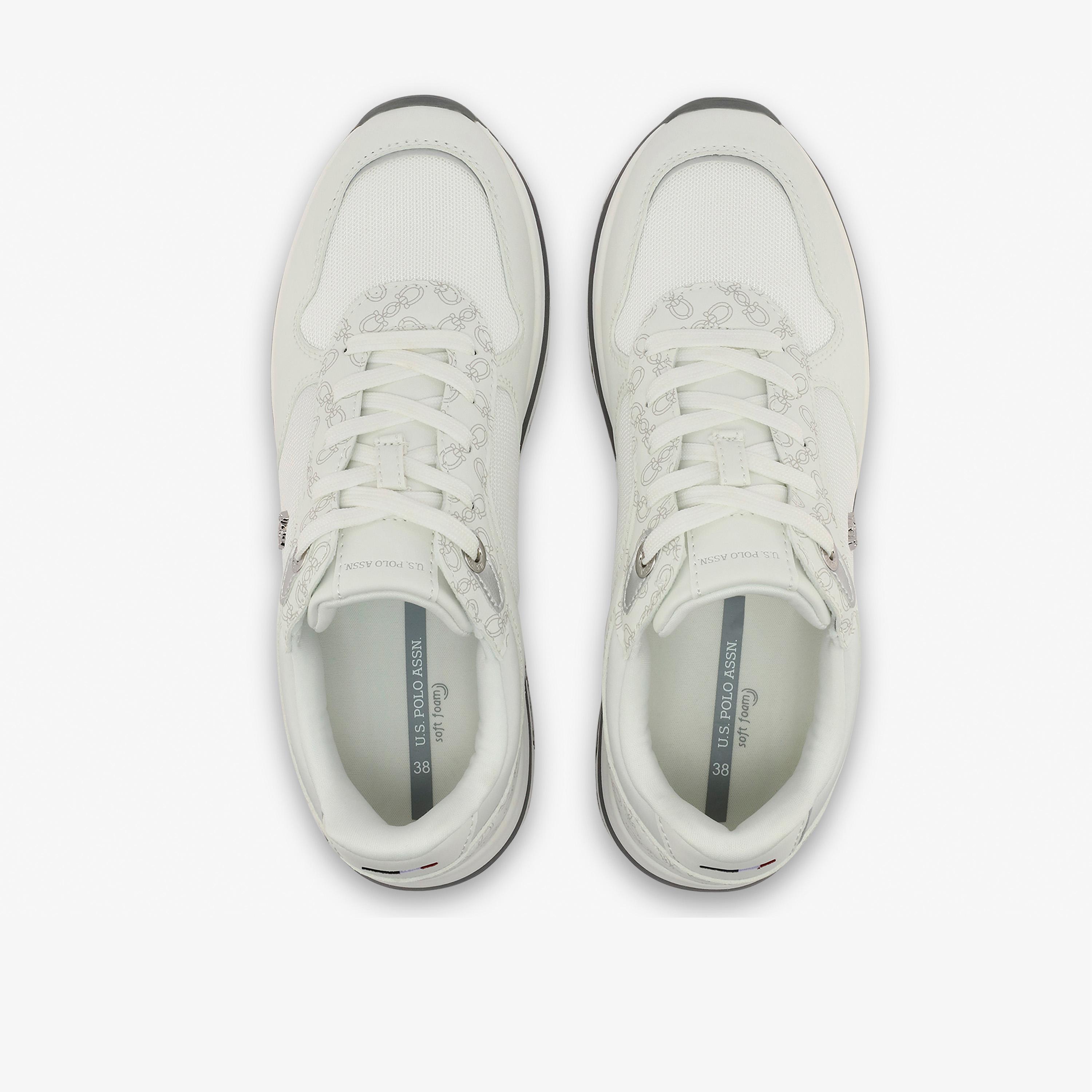 U.S. Polo Assn Women's Lace-Up Chunky Low Ankle Sneakers | SHERY-GLB-6FX-women-shoes-sneakers-image-4