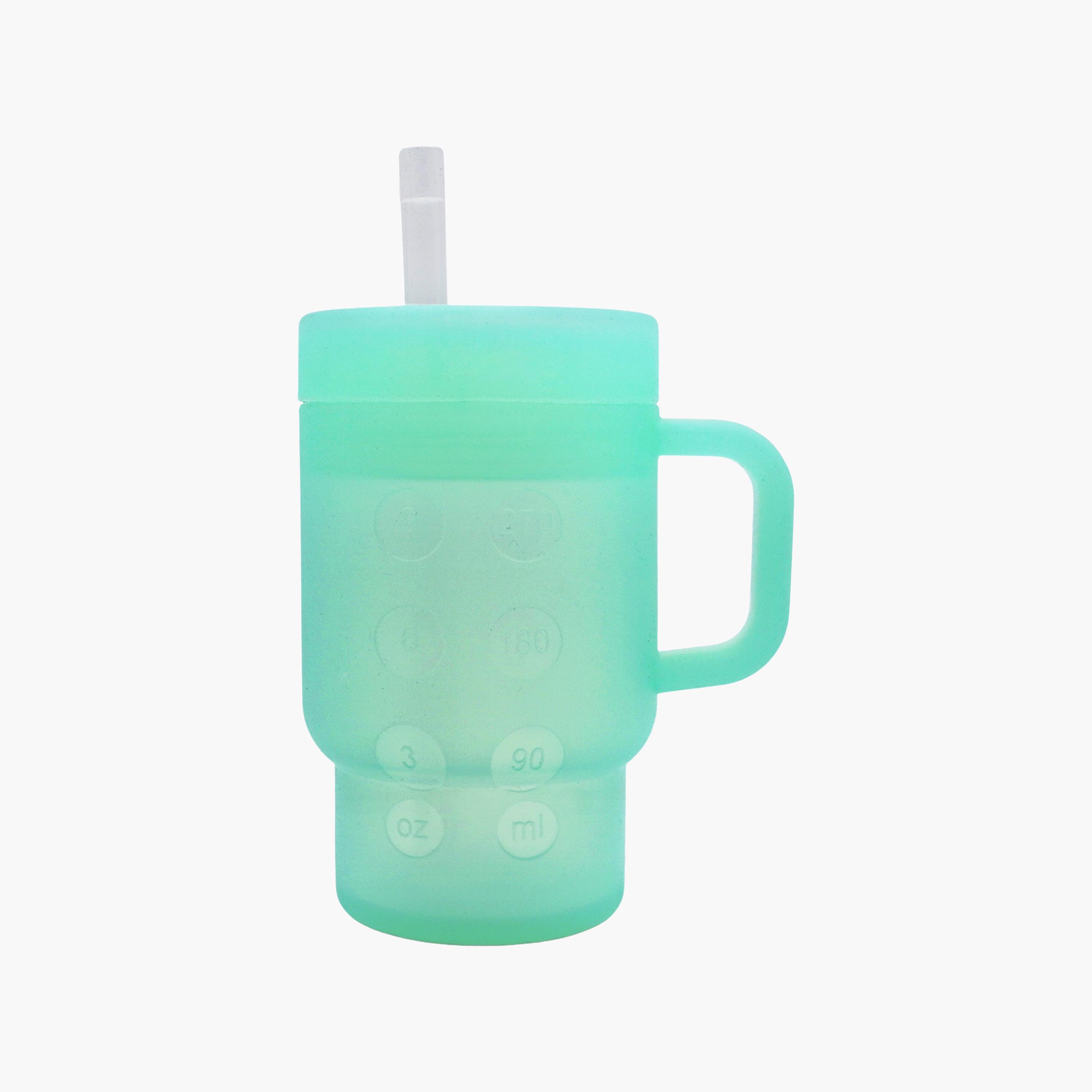 Babies Basic Silicone Tumbler with Straw - 360 ml-baby-feeding-mealtimeessentials-image-1