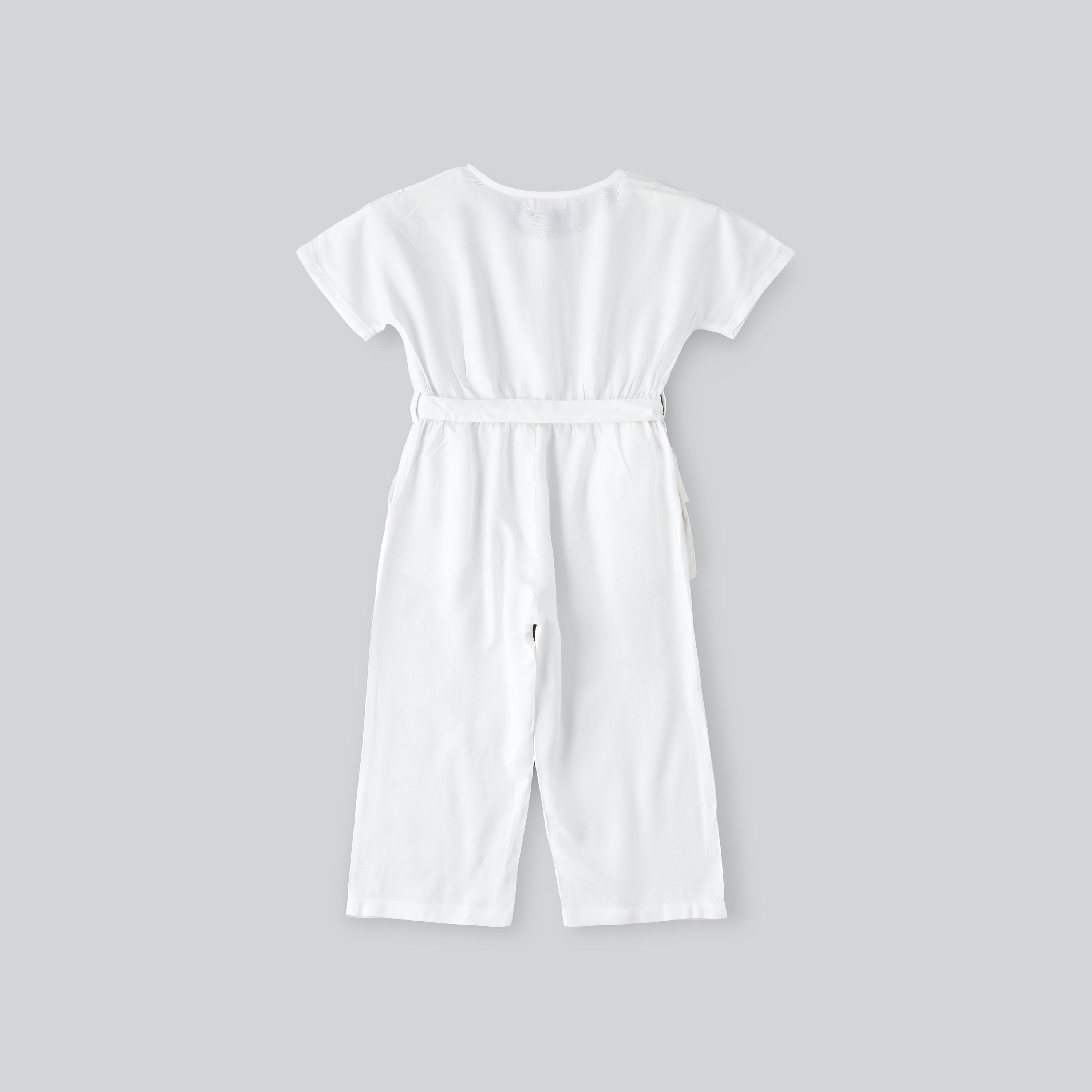 جامبسوت مطبوع بأكمام قصيرة من يونيك كيدز-girls-clothing-dressesandjumpsuits-image-2