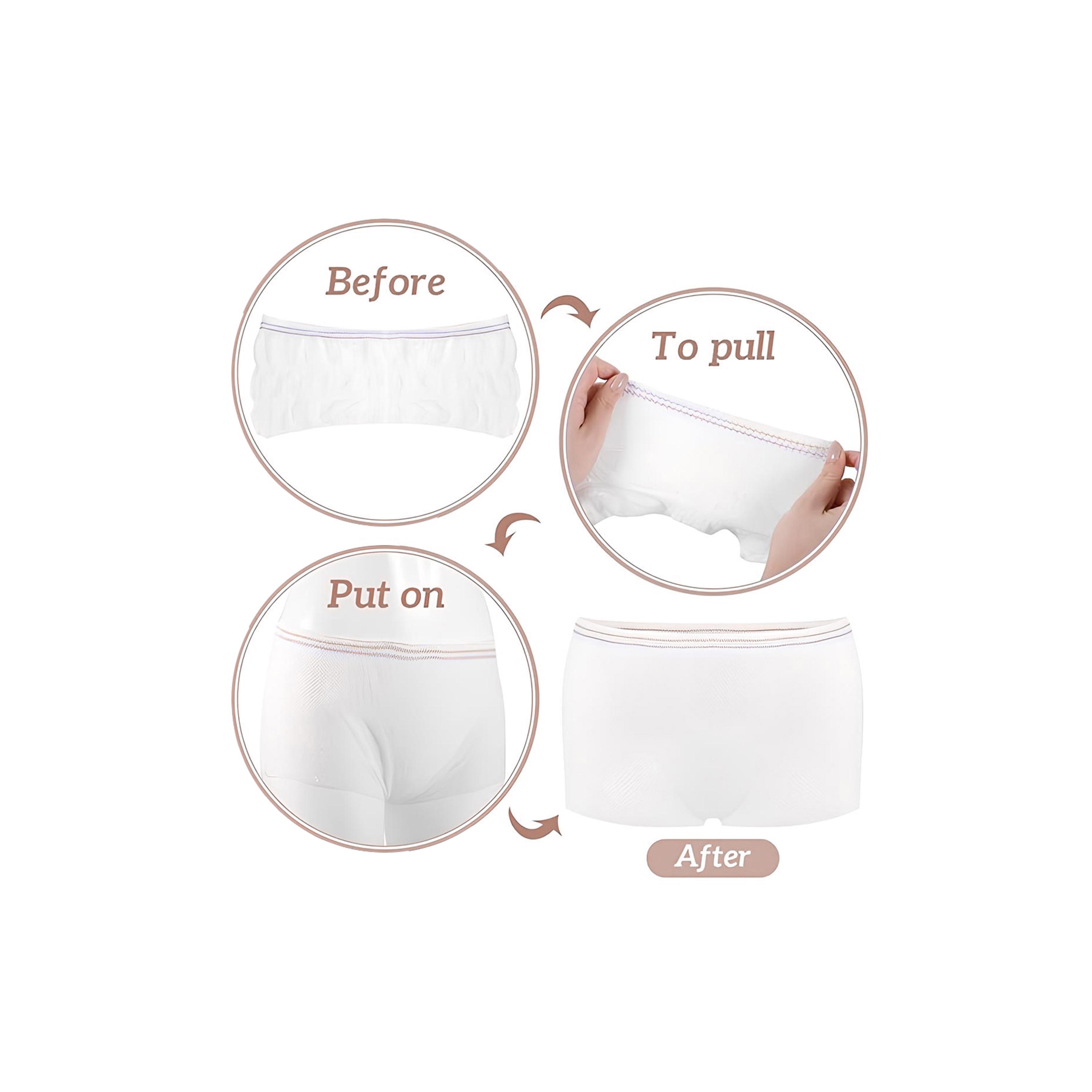 Sunveno 2-Piece Postpartum Mesh Underwear-women-clothing-maternity-lingerie-panties-image-4