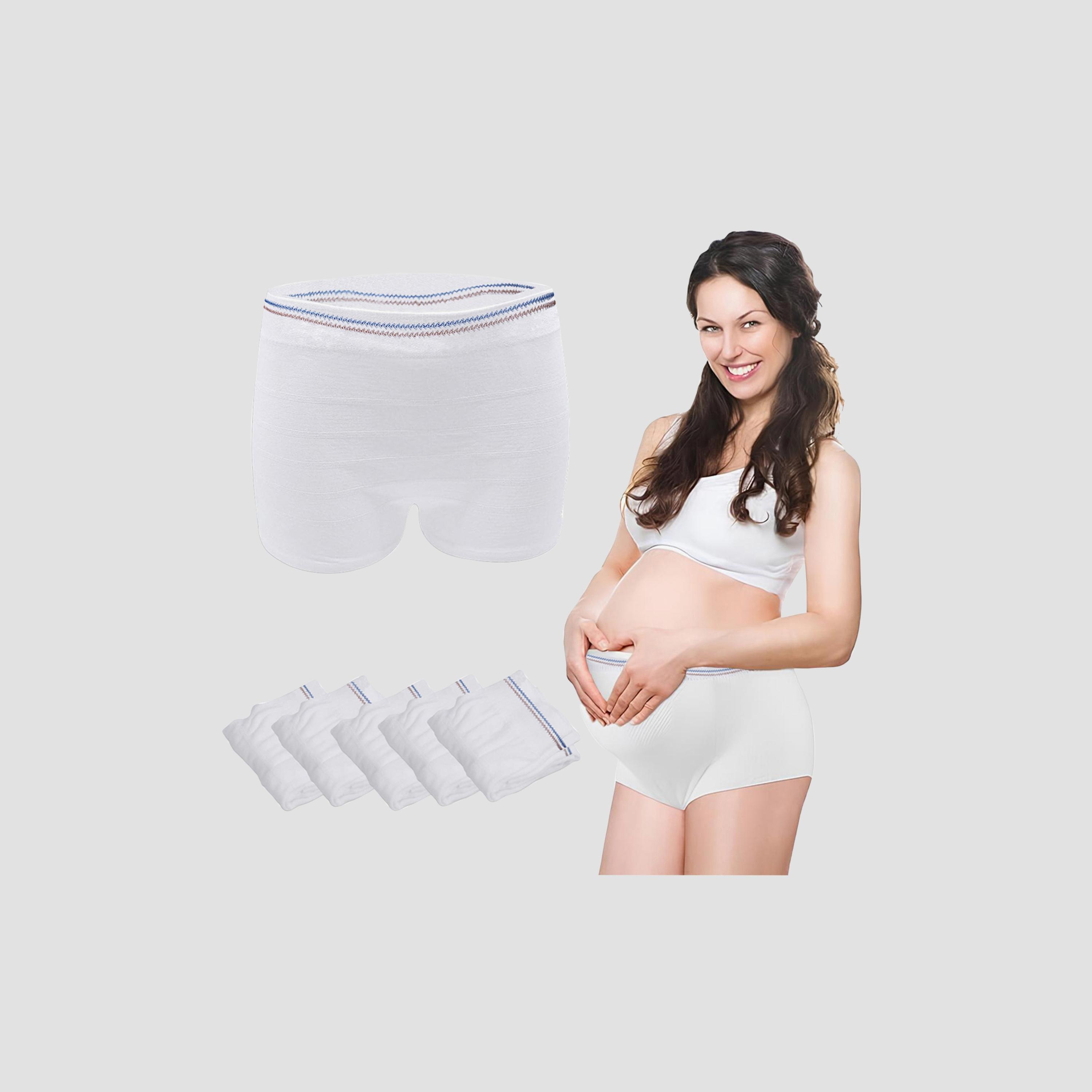 Sunveno 5- Piece Postpartum Mesh Underwear-women-clothing-maternity-lingerie-panties-image-10