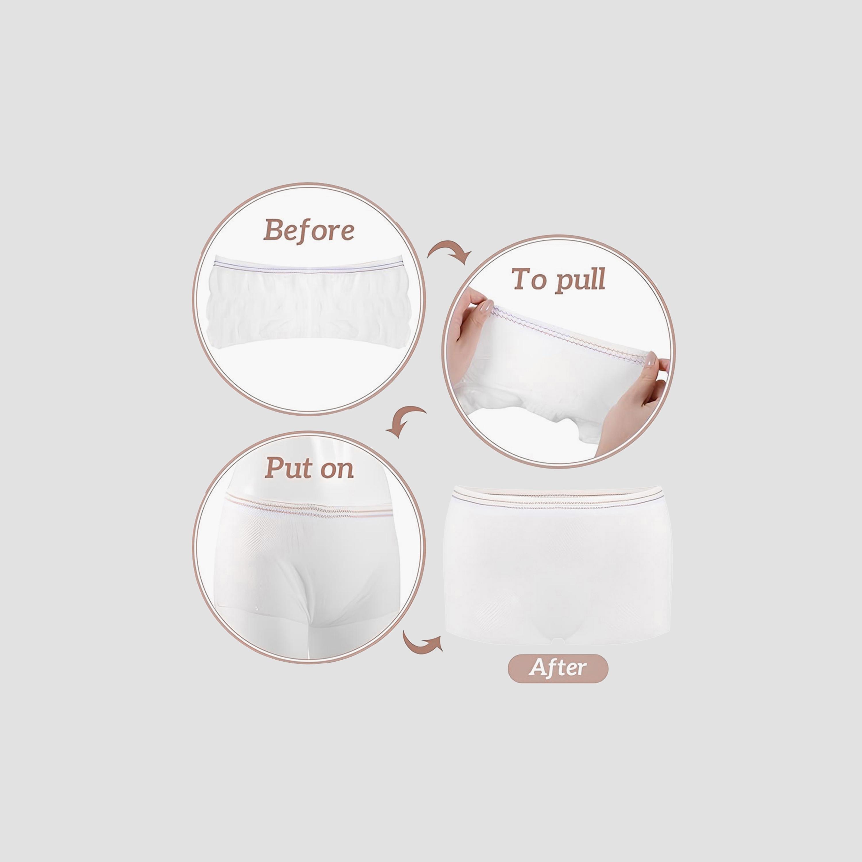 ملابس داخلية شبكية لما بعد الولادة، 5 قطع من صنفينو-women-clothing-maternity-lingerie-panties-image-7