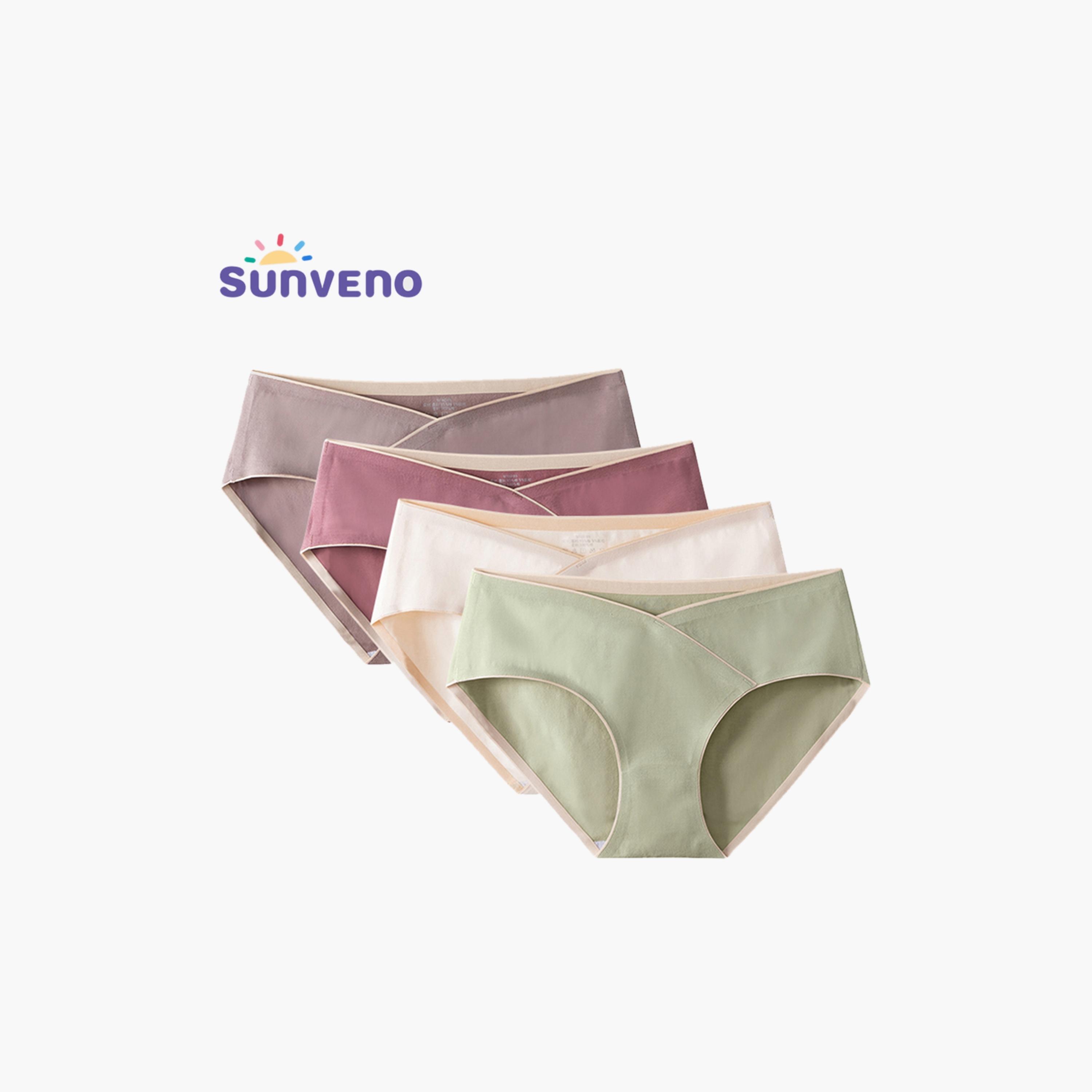 Buy Sunveno Maternity Seamless Low Waist Briefs Set of 4 Online