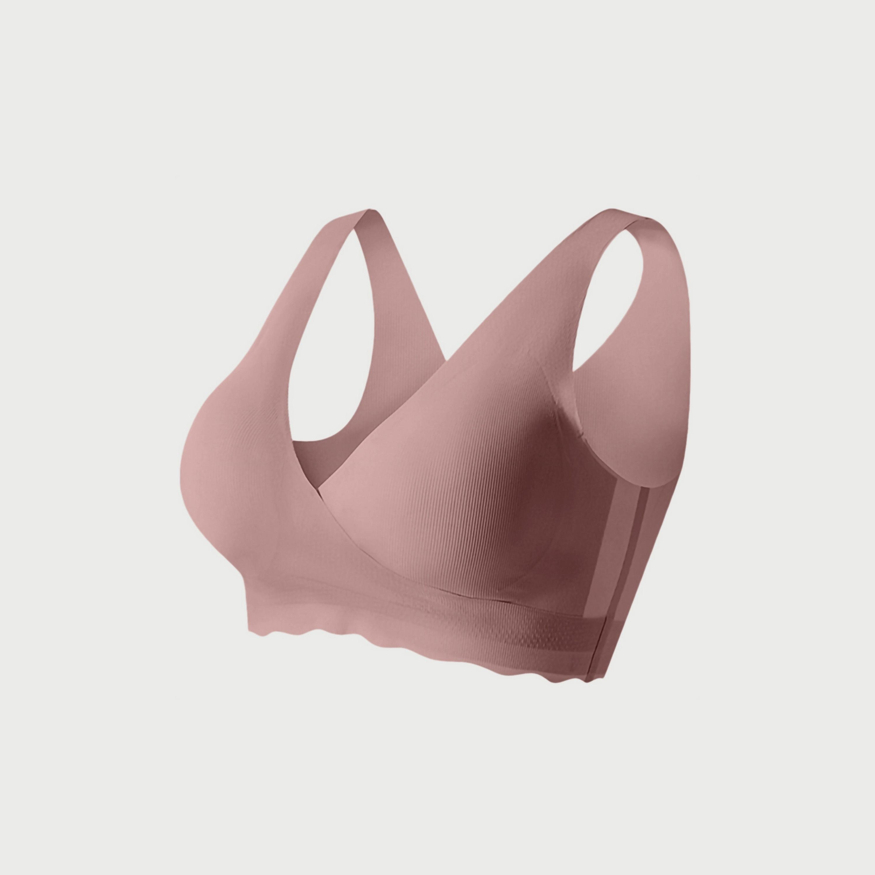 حمالة صدر الأمومة كروس-فيت للرضاعة و النوم من صنفينو(L)، بني-women-clothing-maternity-lingerie-bras-image-1