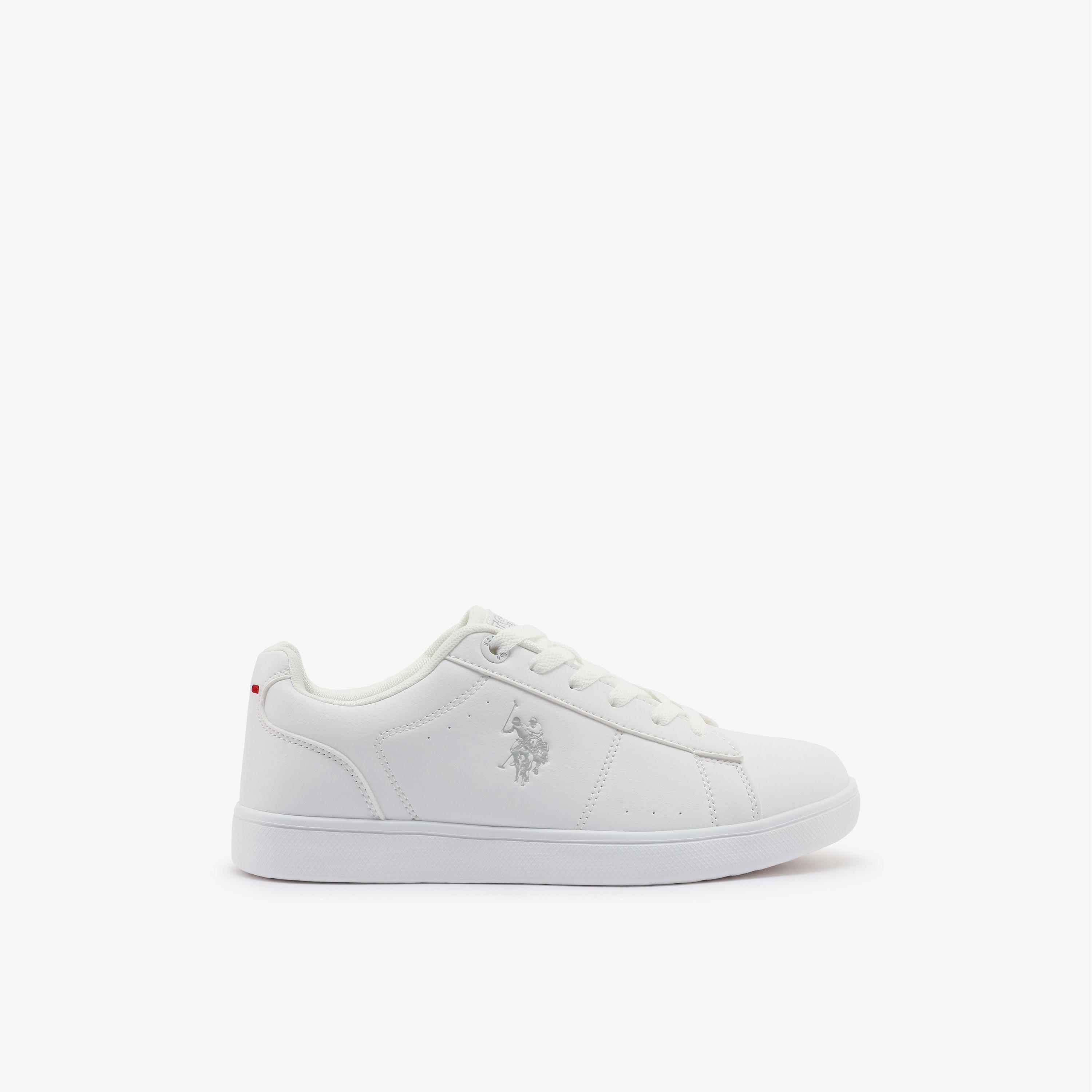 U.S. Polo Assn Women's Lace-Up Flat Low Ankle Sneakers | SONTE-GLB-6FX-women-shoes-sneakers-image-3