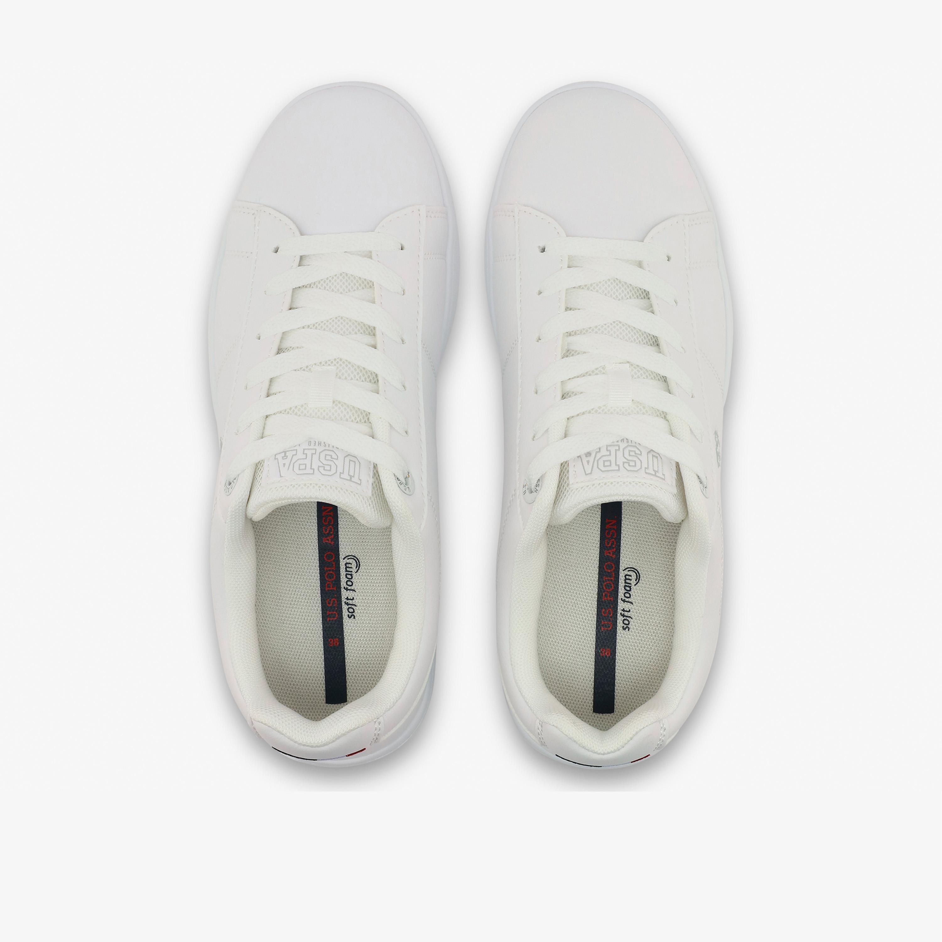 U.S. Polo Assn Women's Lace-Up Flat Low Ankle Sneakers | SONTE-GLB-6FX-women-shoes-sneakers-image-4
