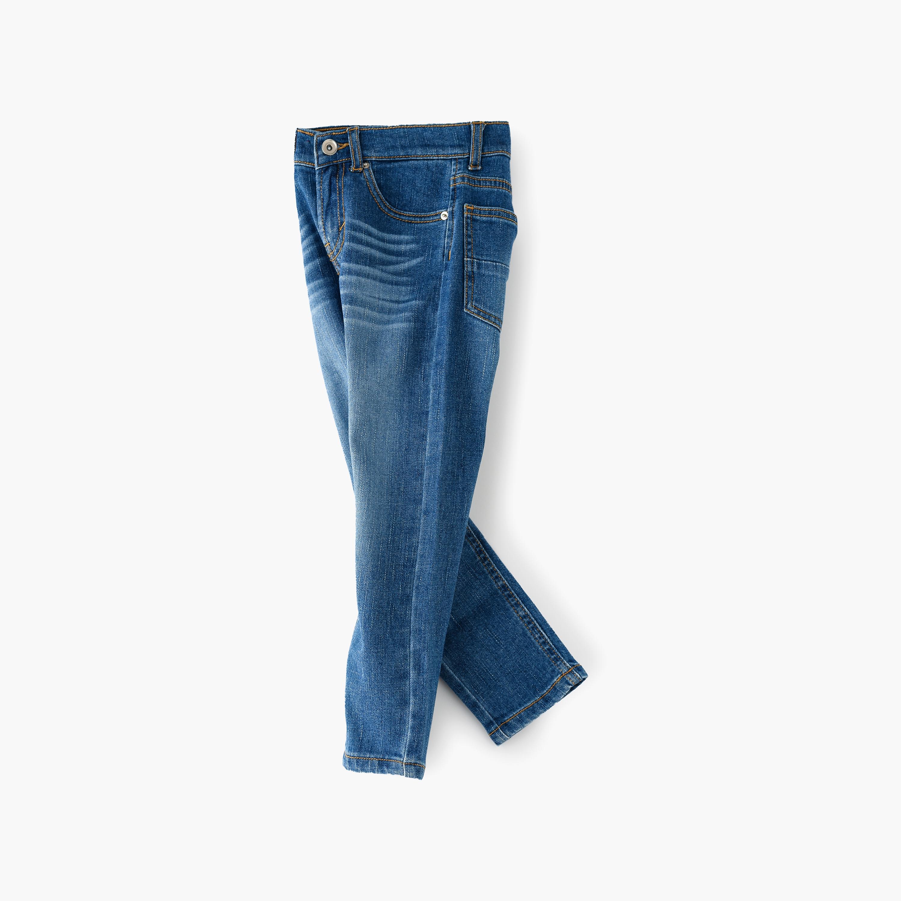 UniqKidz 5 Pockets Solid Denim Jeans-baby-boys-clothing-bottoms-jeans-image-3