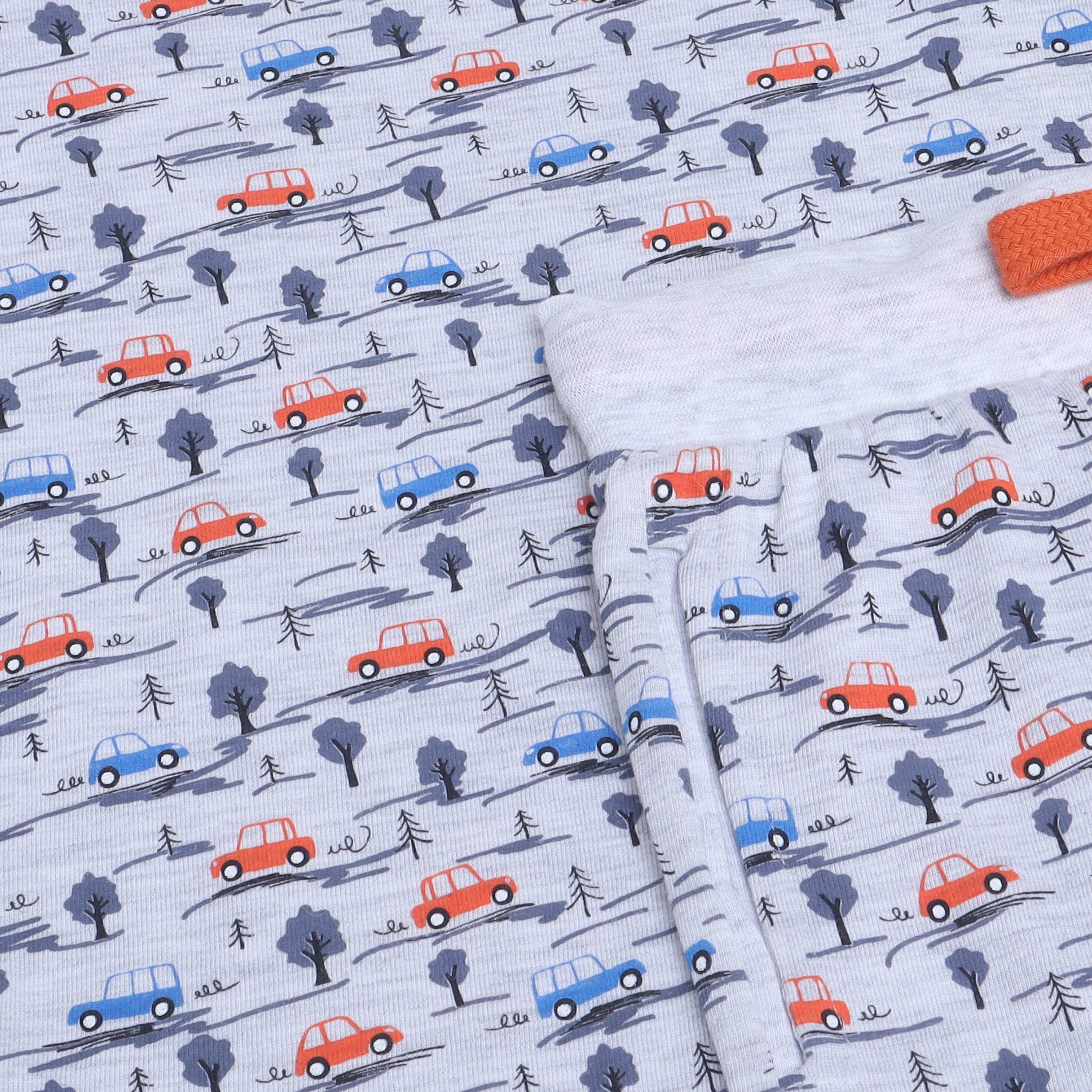 Victor and Jane 2-Piece Printed Short Sleeves T-Shirt with Joggers-boys-clothing-nightwear-image-4