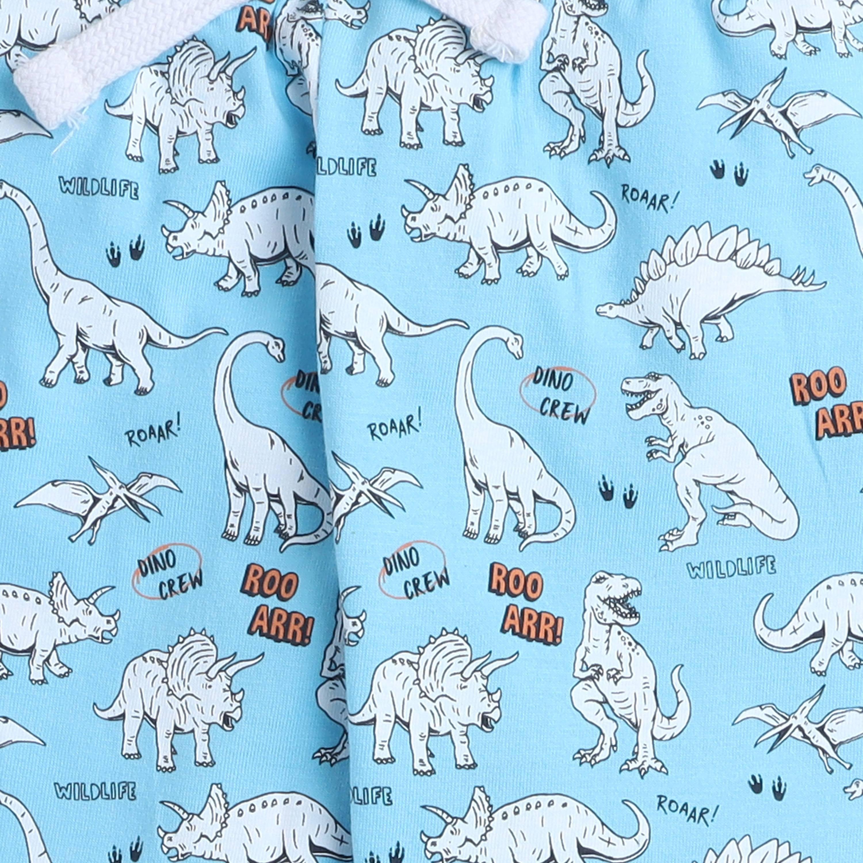 Victor and Jane 2-Piece Printed Short Sleeves T-Shirt with Joggers-boys-clothing-nightwear-image-4