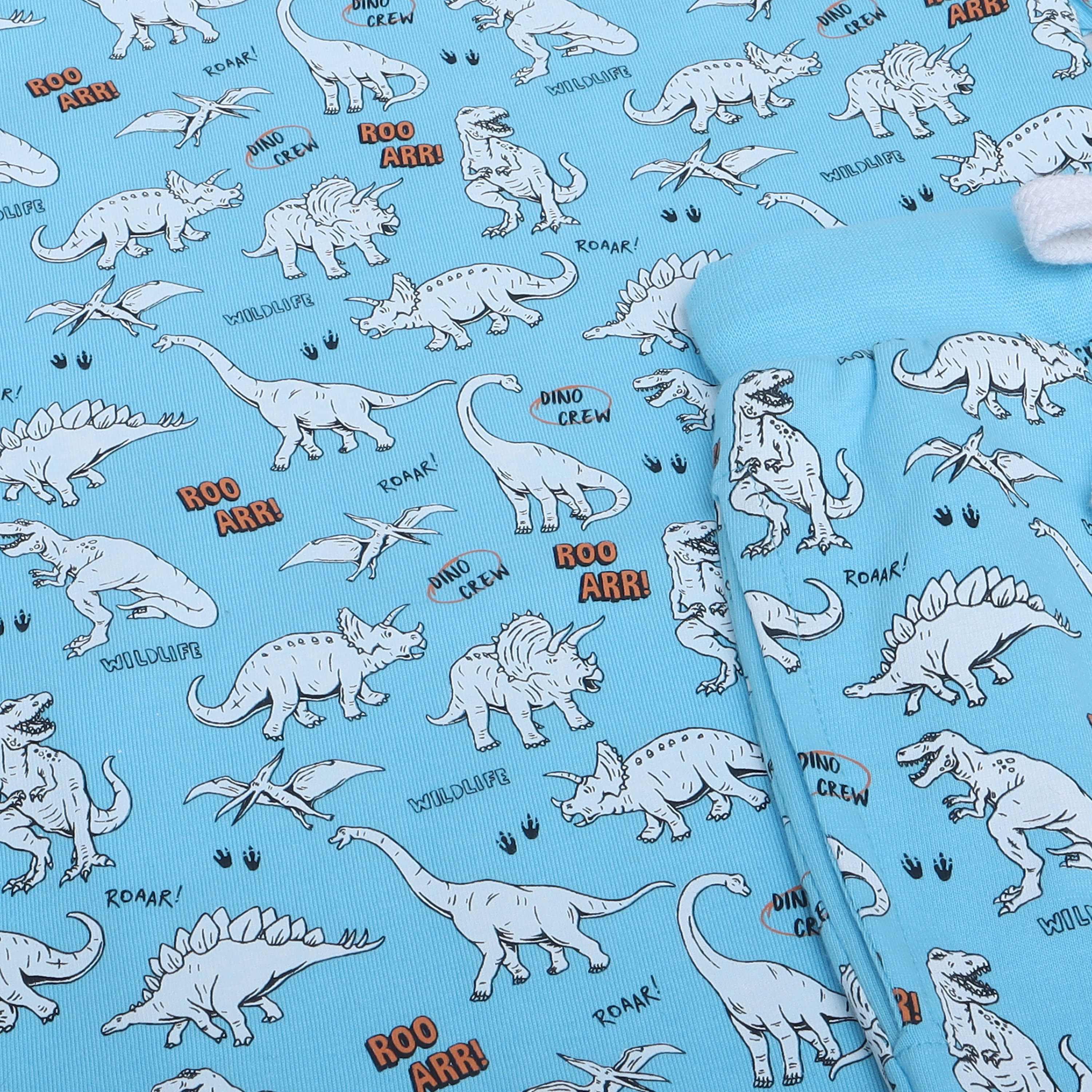 Victor and Jane 2-Piece Printed Short Sleeves T-Shirt with Joggers-boys-clothing-nightwear-image-5