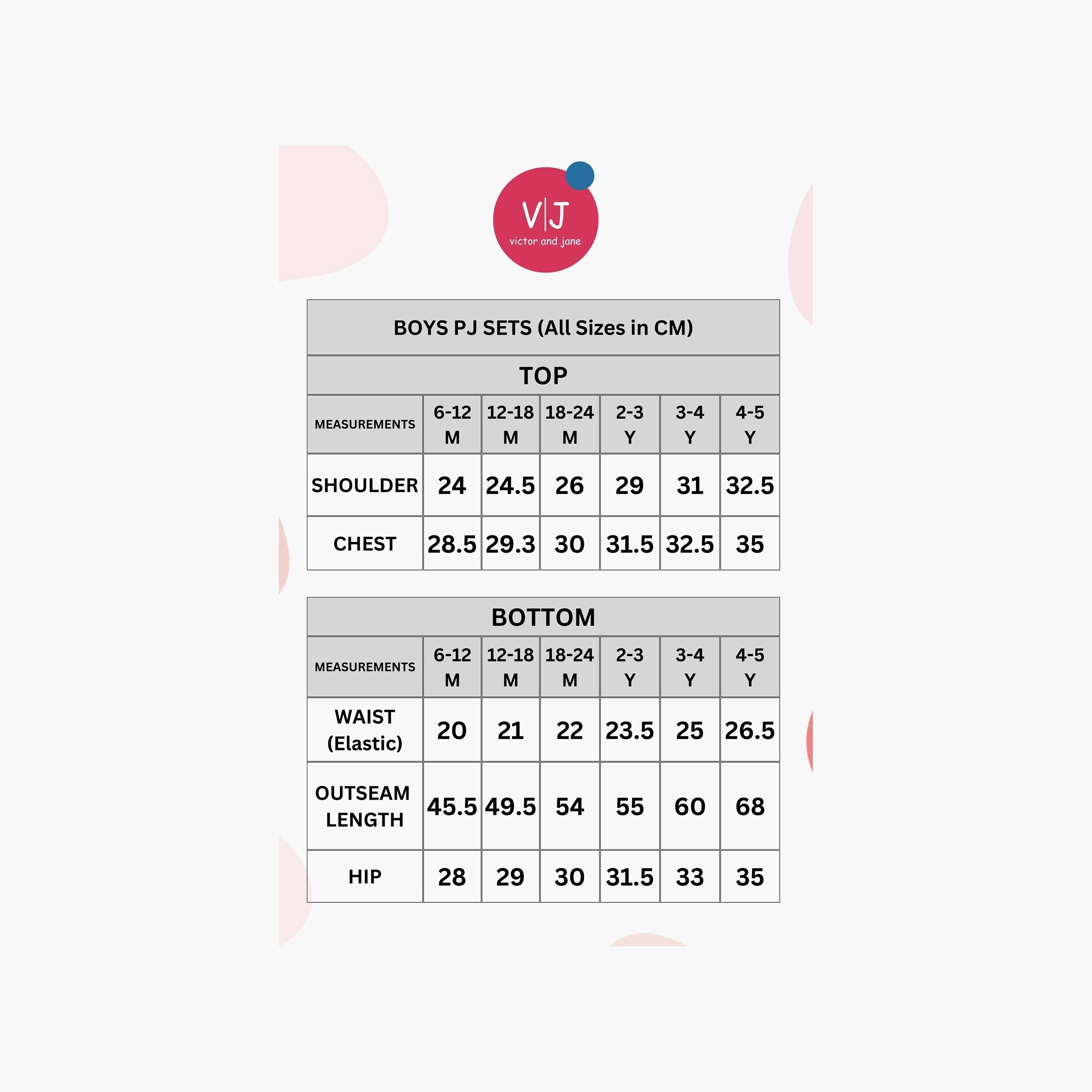 Victor and Jane 2-Piece Printed Short Sleeves T-Shirt with Joggers-boys-clothing-nightwear-image-7