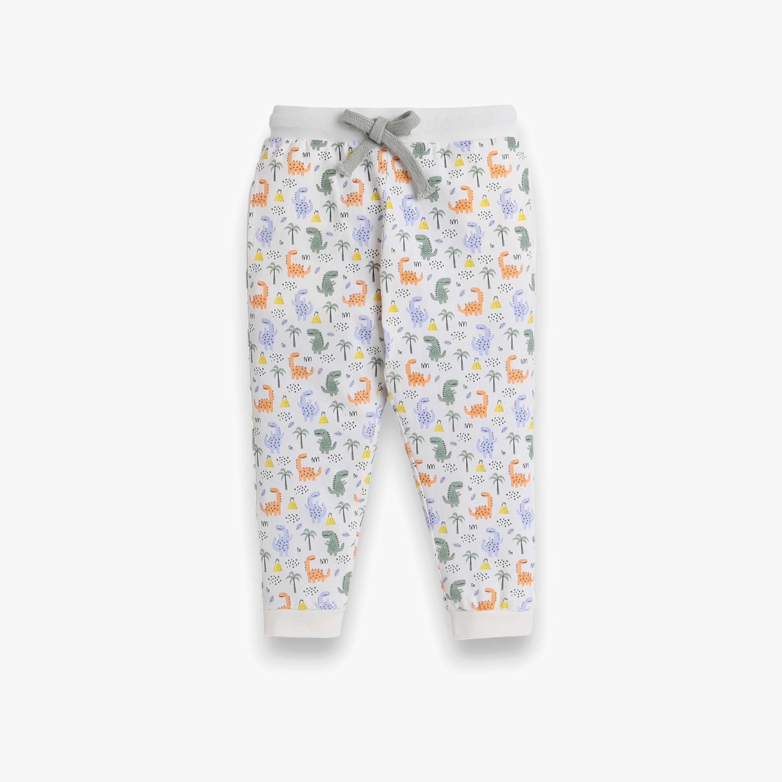 Victor and Jane 2-Piece Printed Short Sleeves T-Shirt with Joggers-boys-clothing-nightwear-image-4