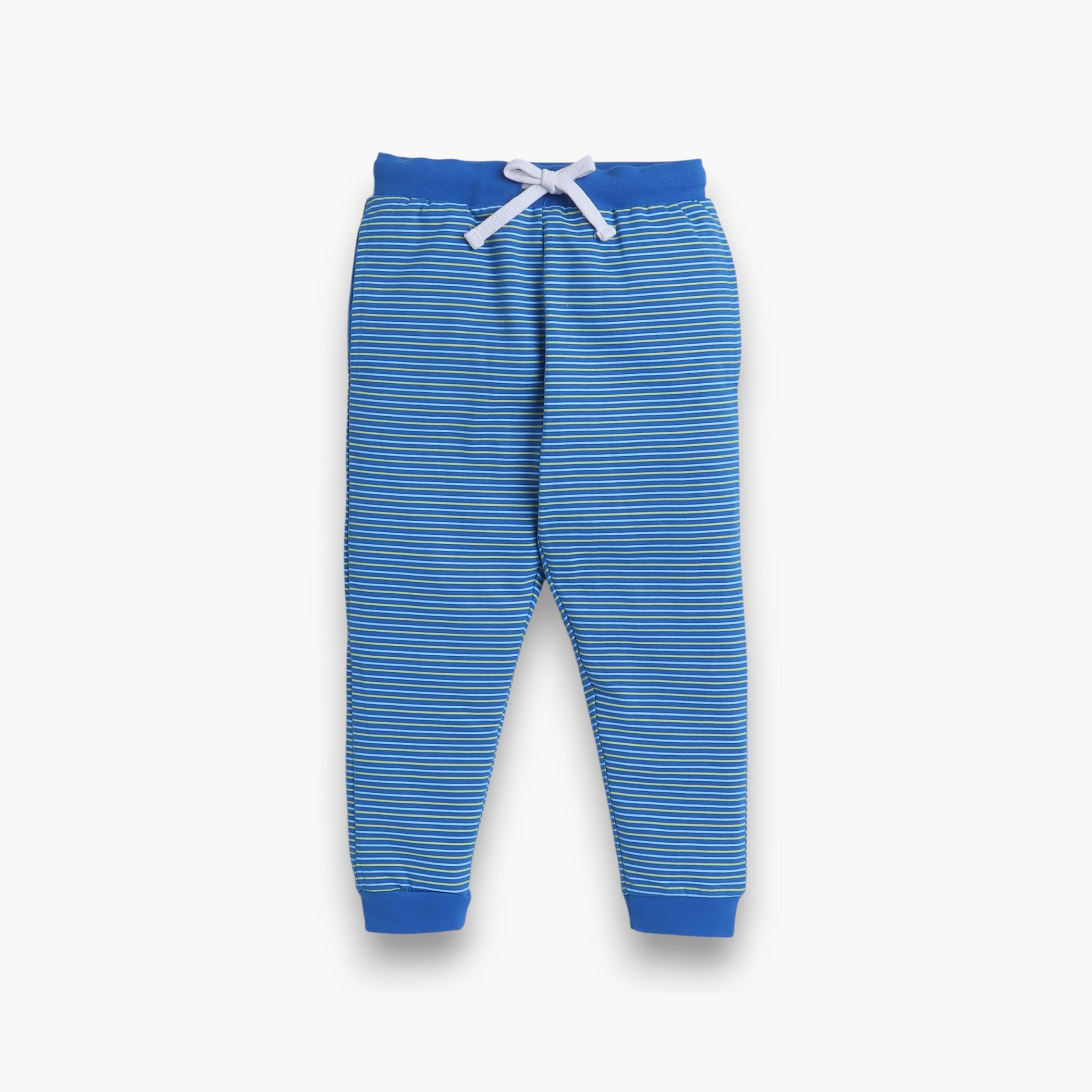 Victor and Jane 2-Piece Printed Short Sleeves T-Shirt with Joggers-boys-clothing-nightwear-image-3