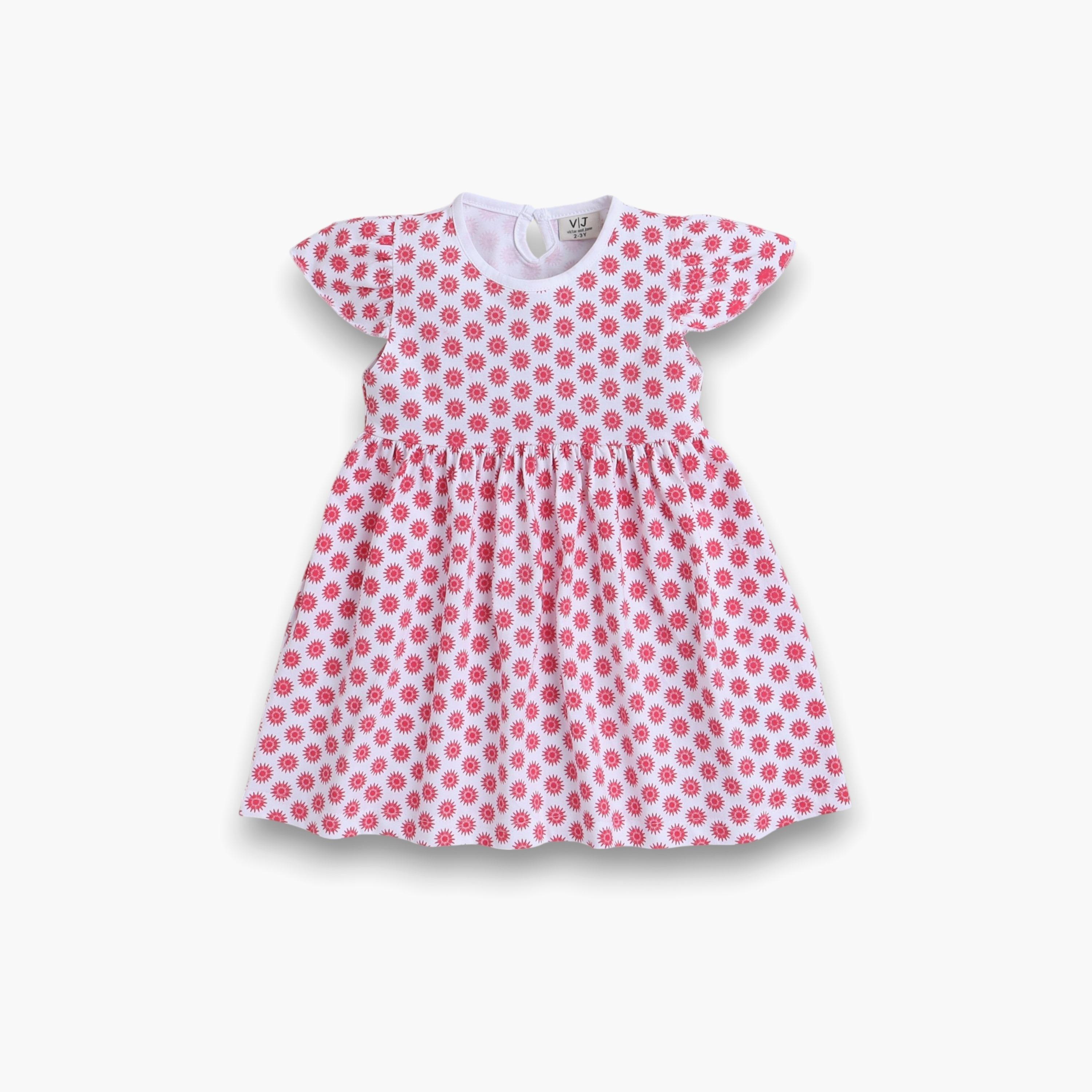 Victor and Jane 2-Piece Printed Cap Sleeves Dresses-girls-clothing-multipacks-image-4