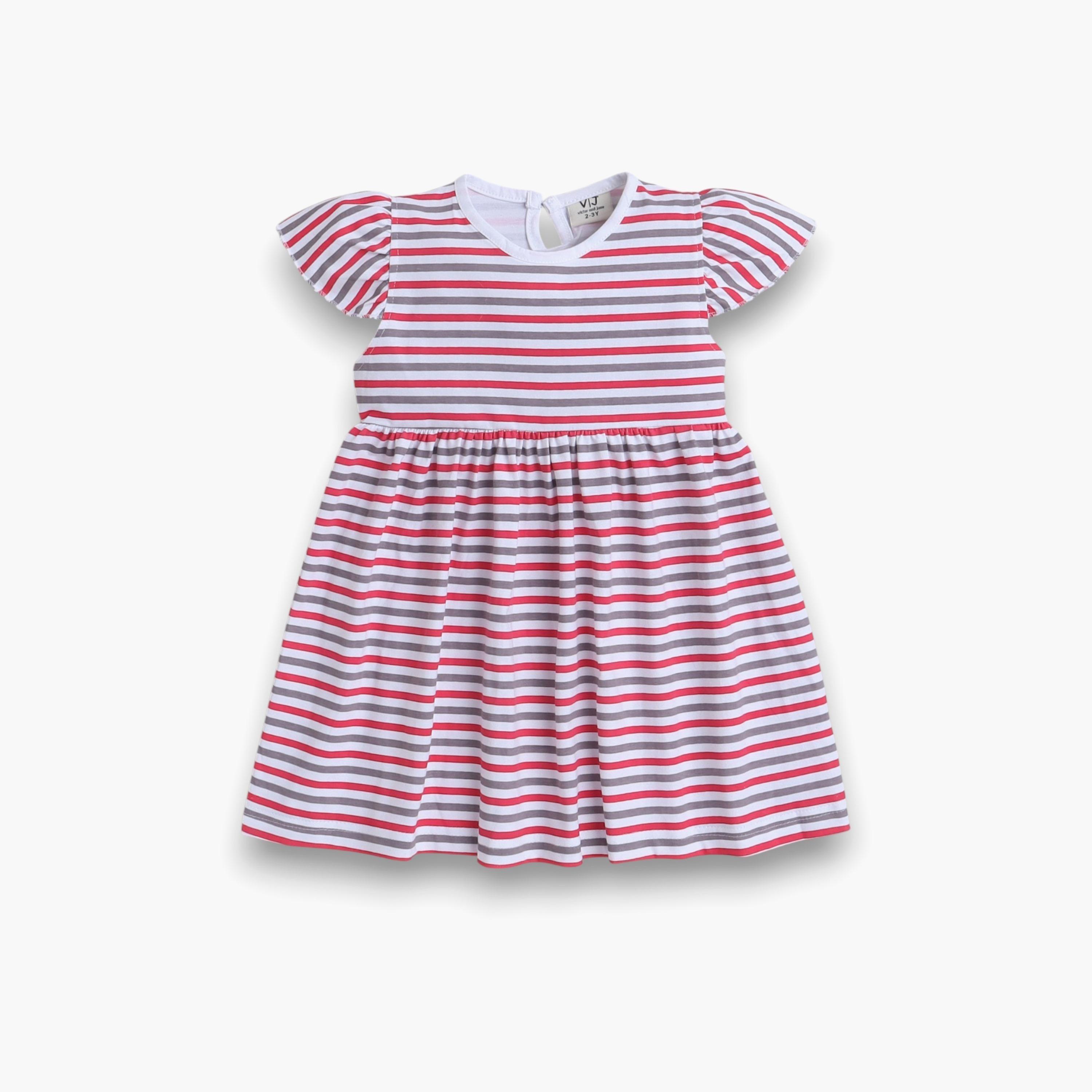 Victor and Jane 2-Piece Printed Cap Sleeves Dresses-girls-clothing-multipacks-image-5