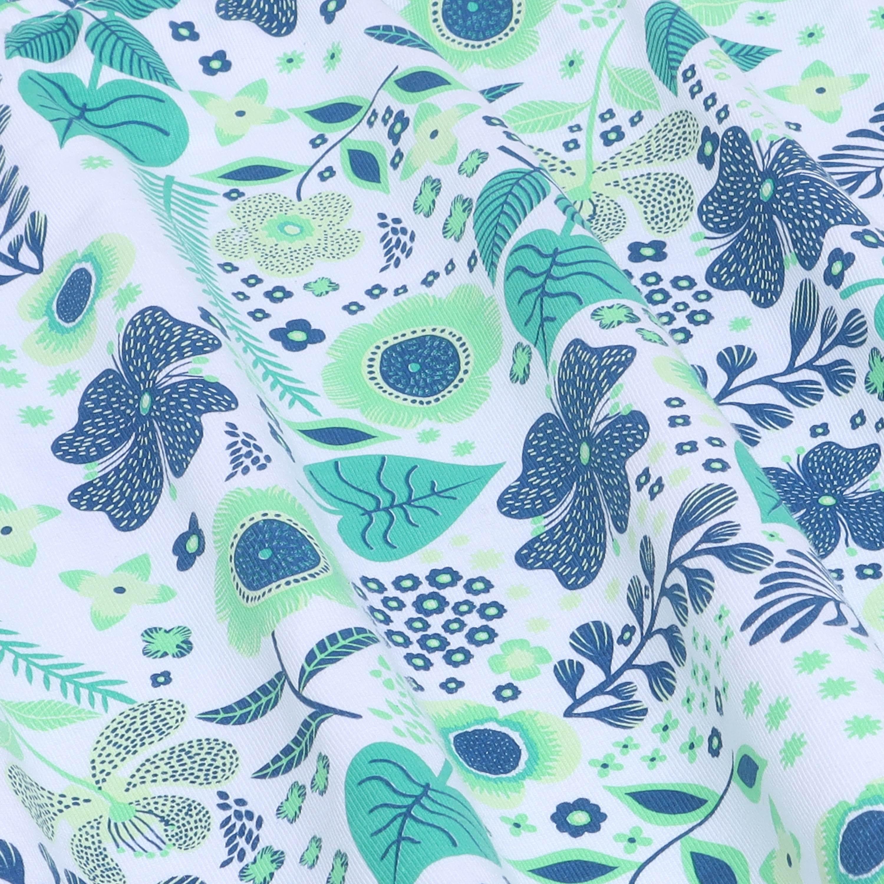 فستانان من قطعتين بطبعة زهور وأكمام قصيرة من فيكتور اند جين-girls-clothing-multipacks-image-5