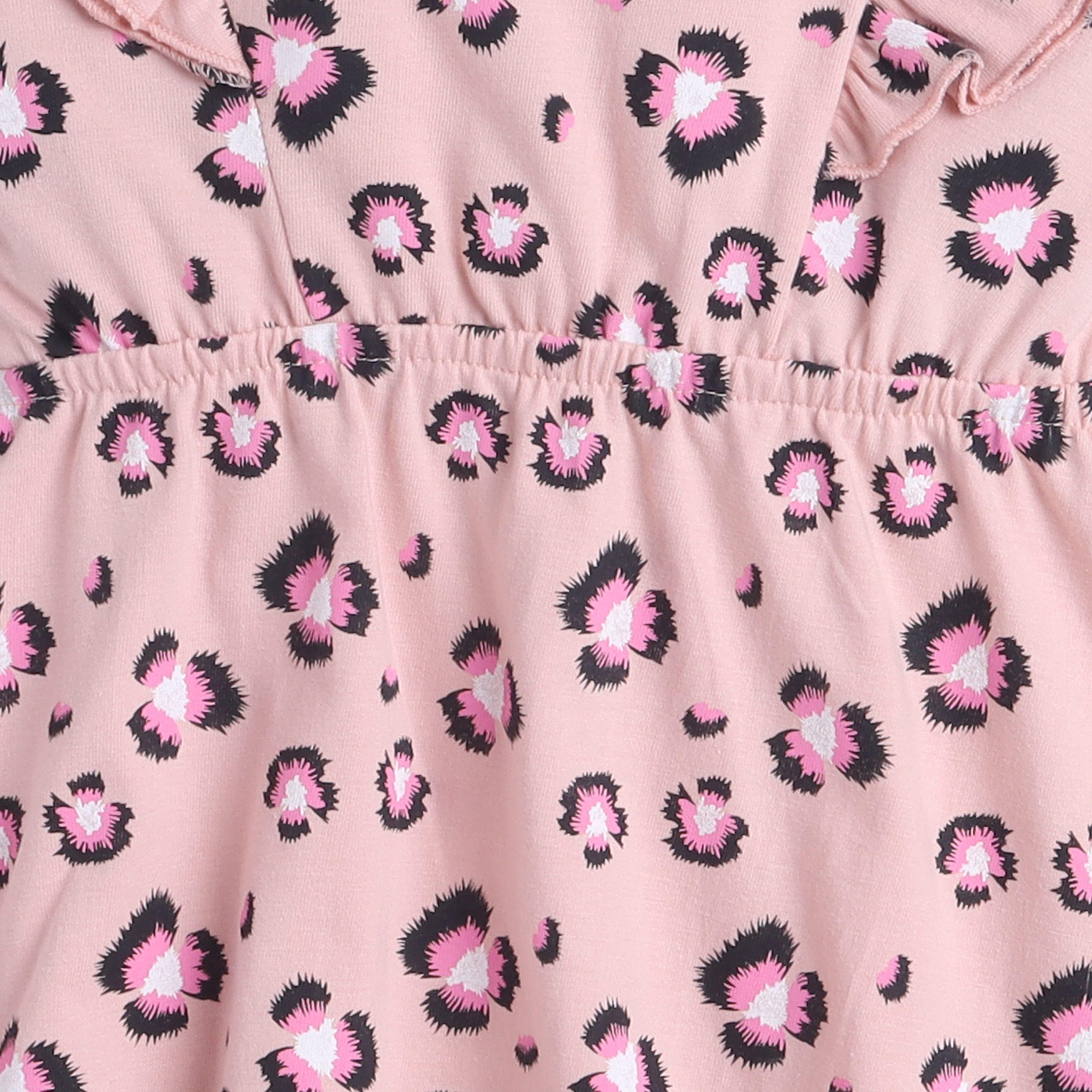 Victor and Jane 2-Piece Floral Printed Short Sleeves Dresses-girls-clothing-multipacks-image-5