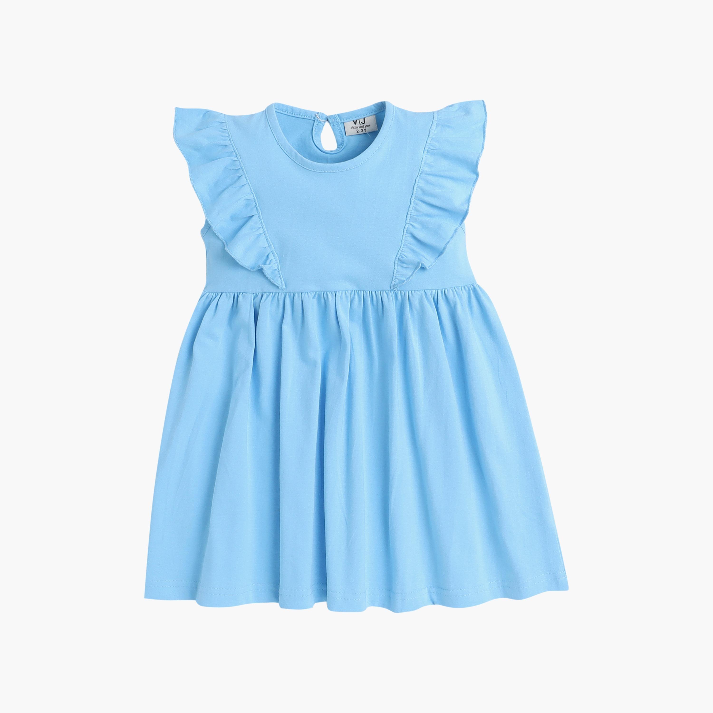 Victor and Jane 2-Piece Floral Printed Cap Sleeves Dresses-girls-clothing-dressesandjumpsuits-image-2